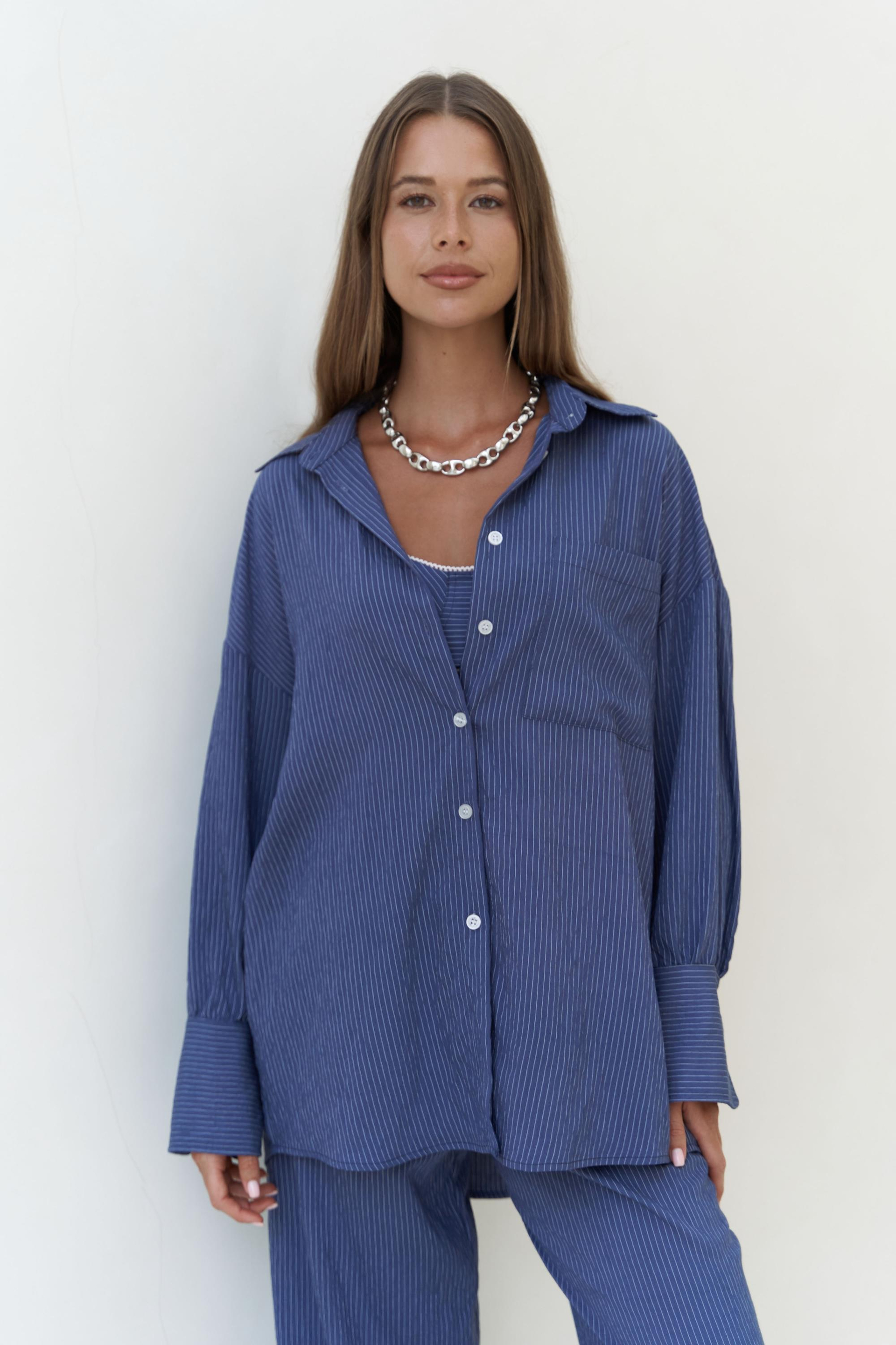 Melia Dantel Detay İndigo Üçlü Takım