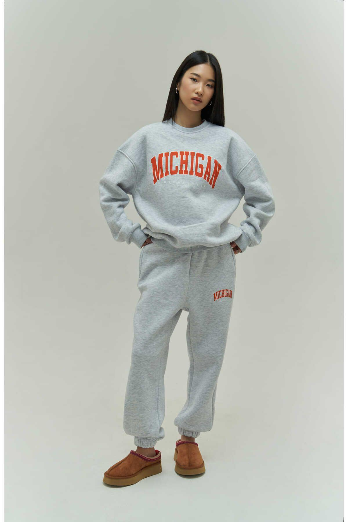 MCLLCTN Michigan Carmelange Tracksuit