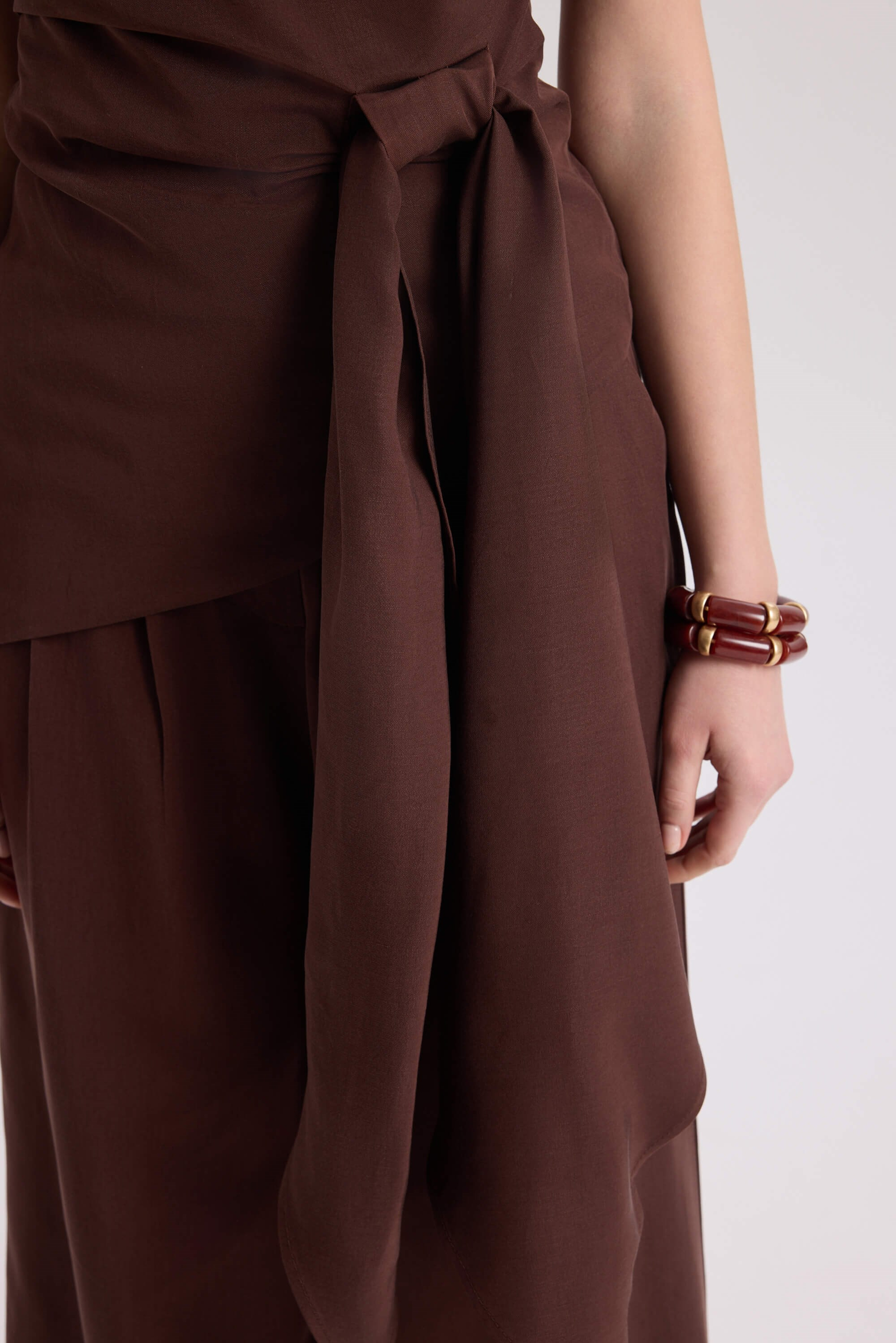 Mila Bordo Bluz Pantolon Takım