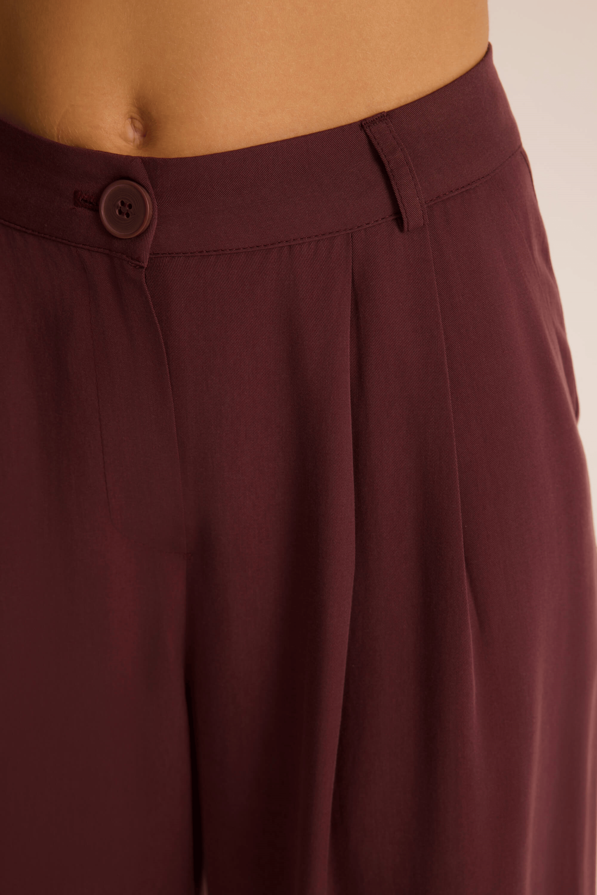 Mirelka Bağlamalı Bordo Blazer Pantolon Takım