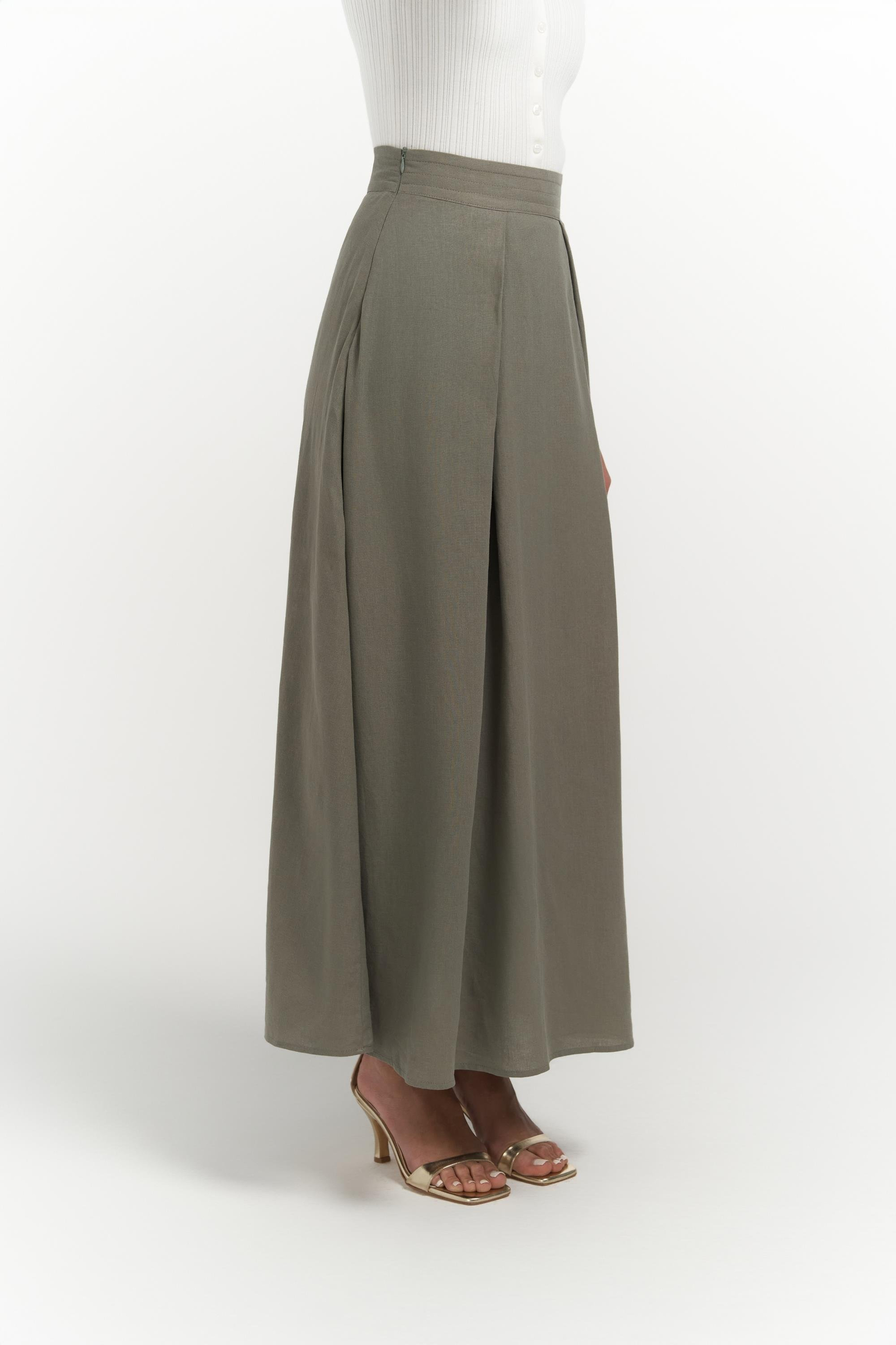 Mombasa Pile Detay Haki Etek