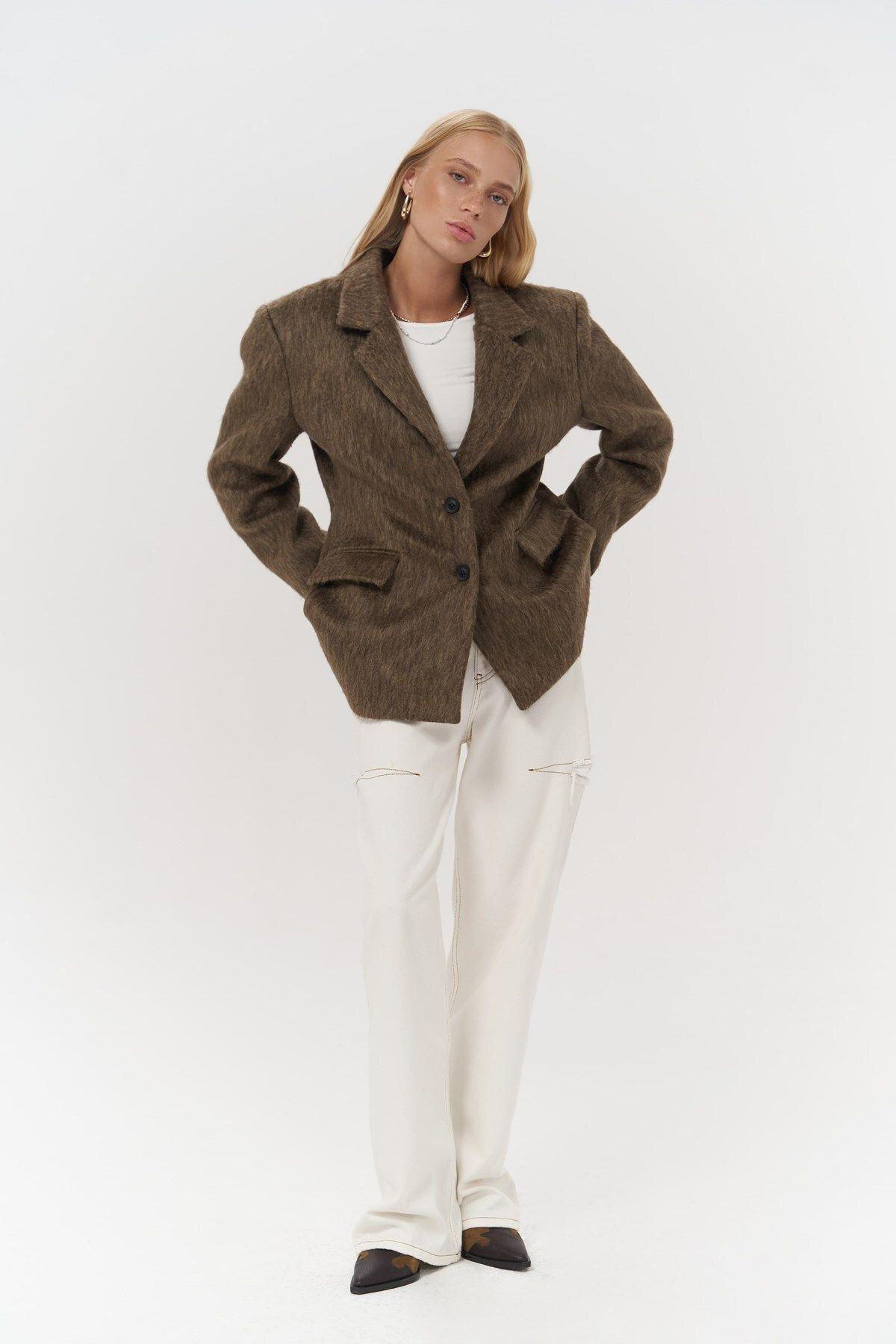 Monday Kahve Dar Kesim Blazer