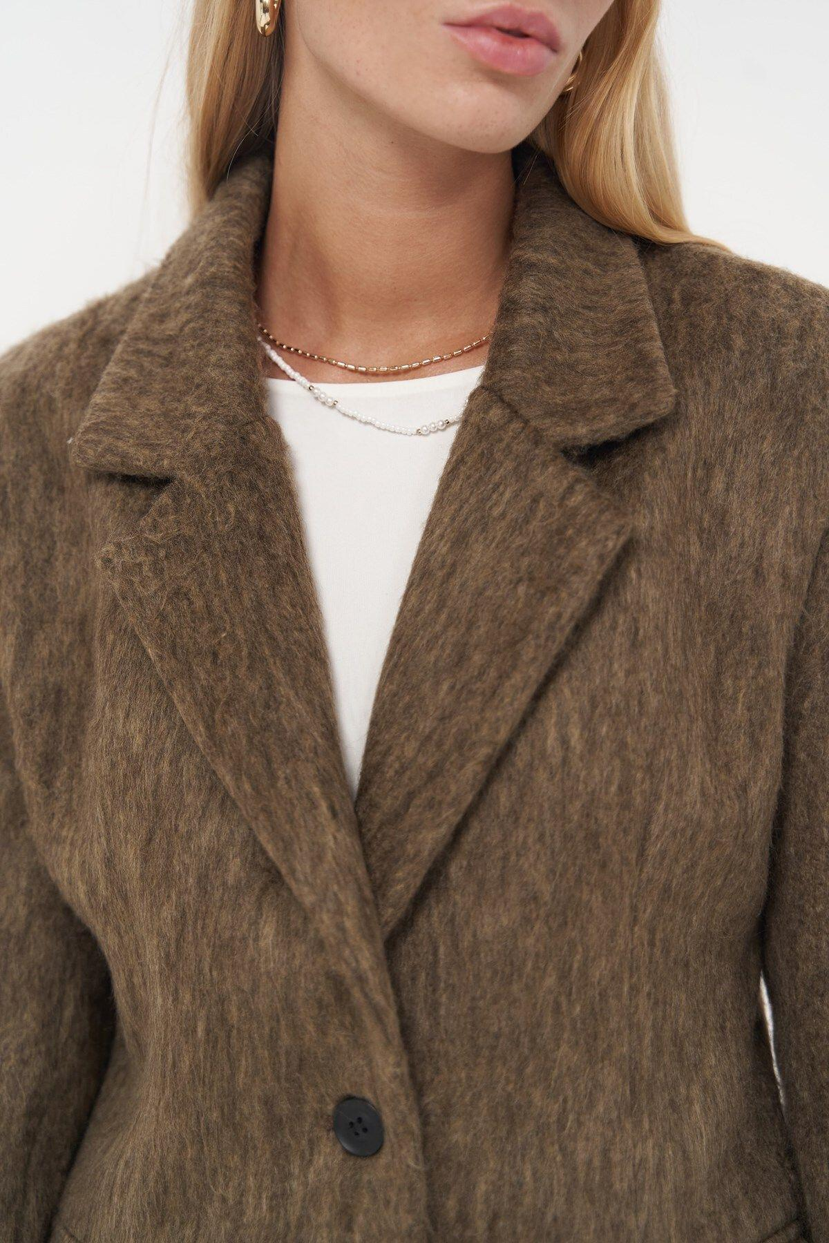 Monday Kahve Dar Kesim Blazer