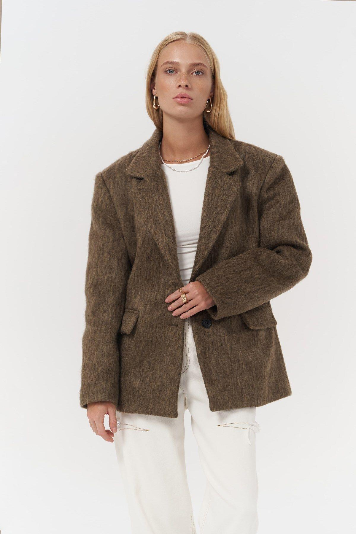 Monday Kahve Dar Kesim Blazer
