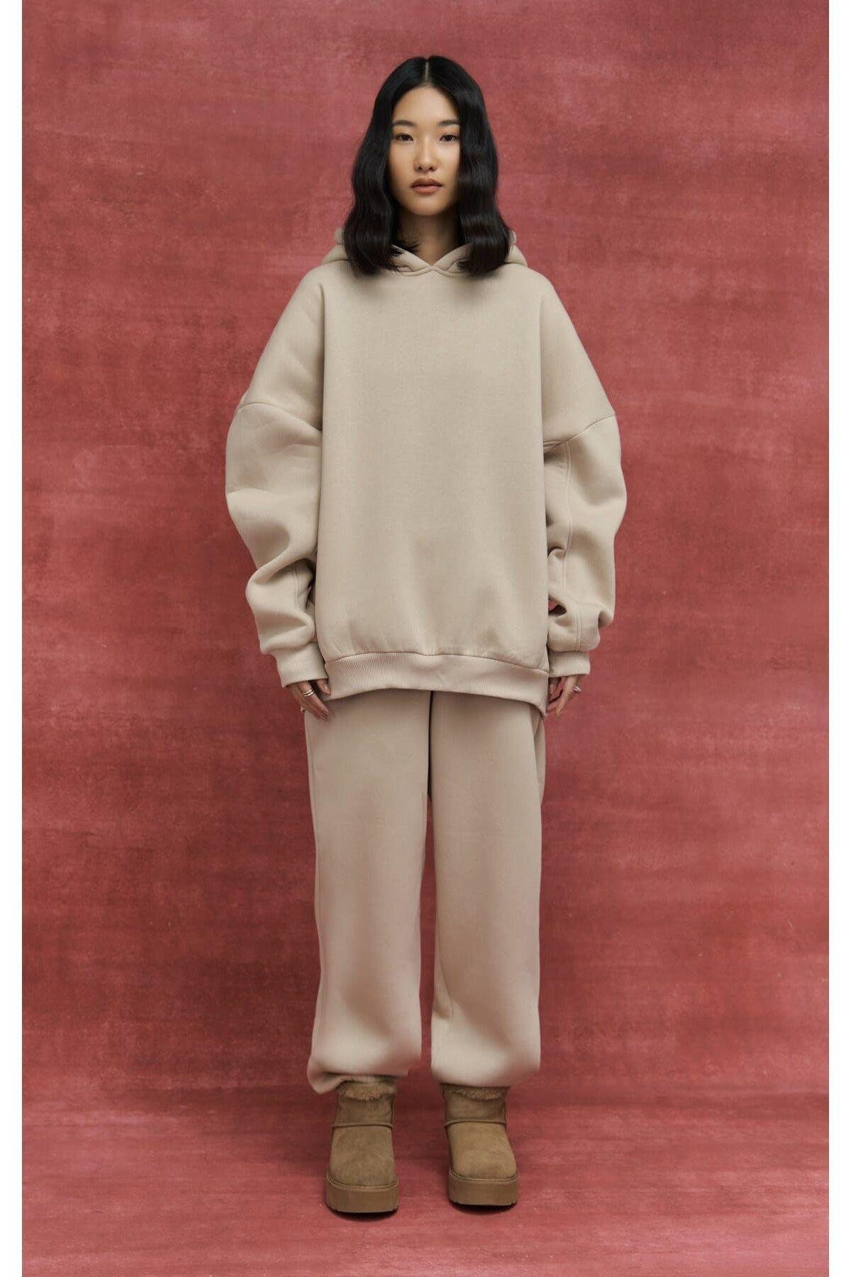 Morgan Kemik Oversize Eşofman Takım
