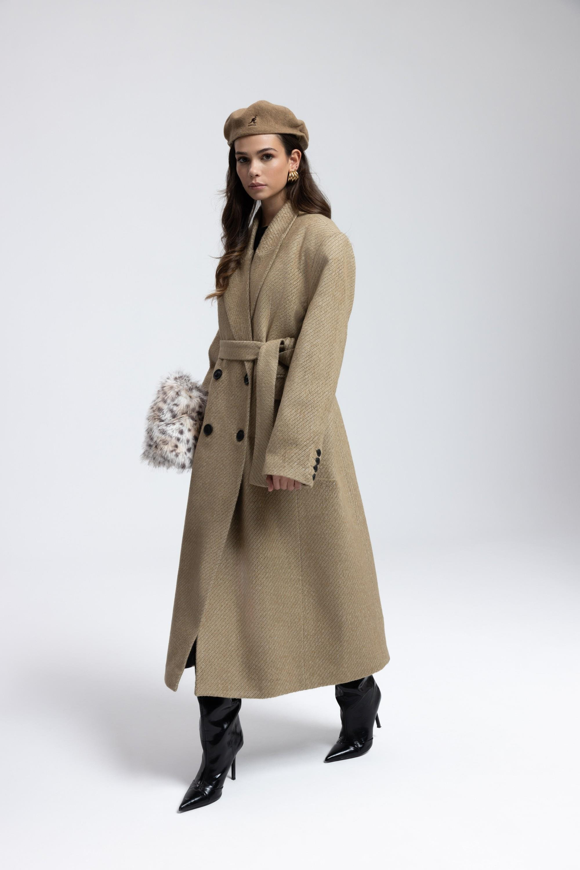 Naarden Mustard Long Coat