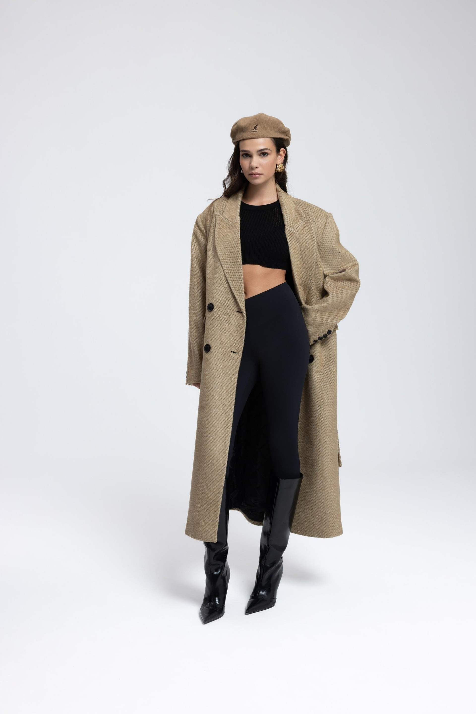 Naarden Mustard Long Coat