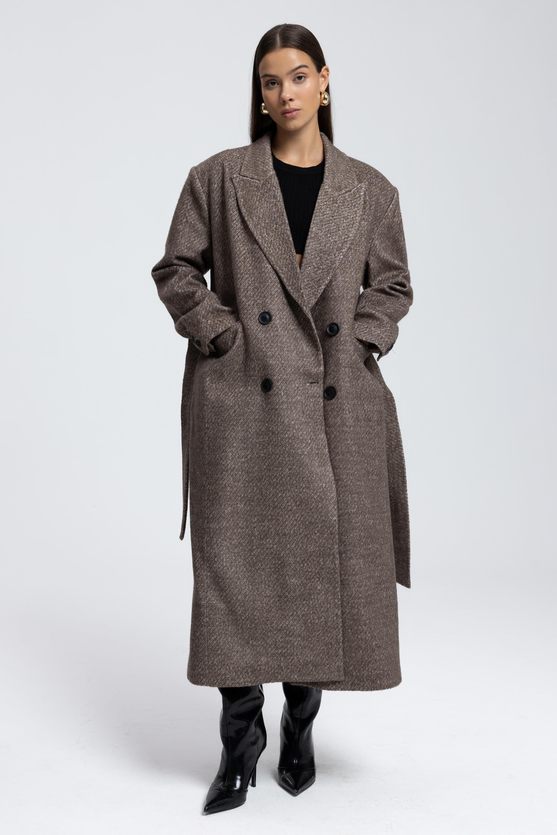 Naarden Brown Long Coat