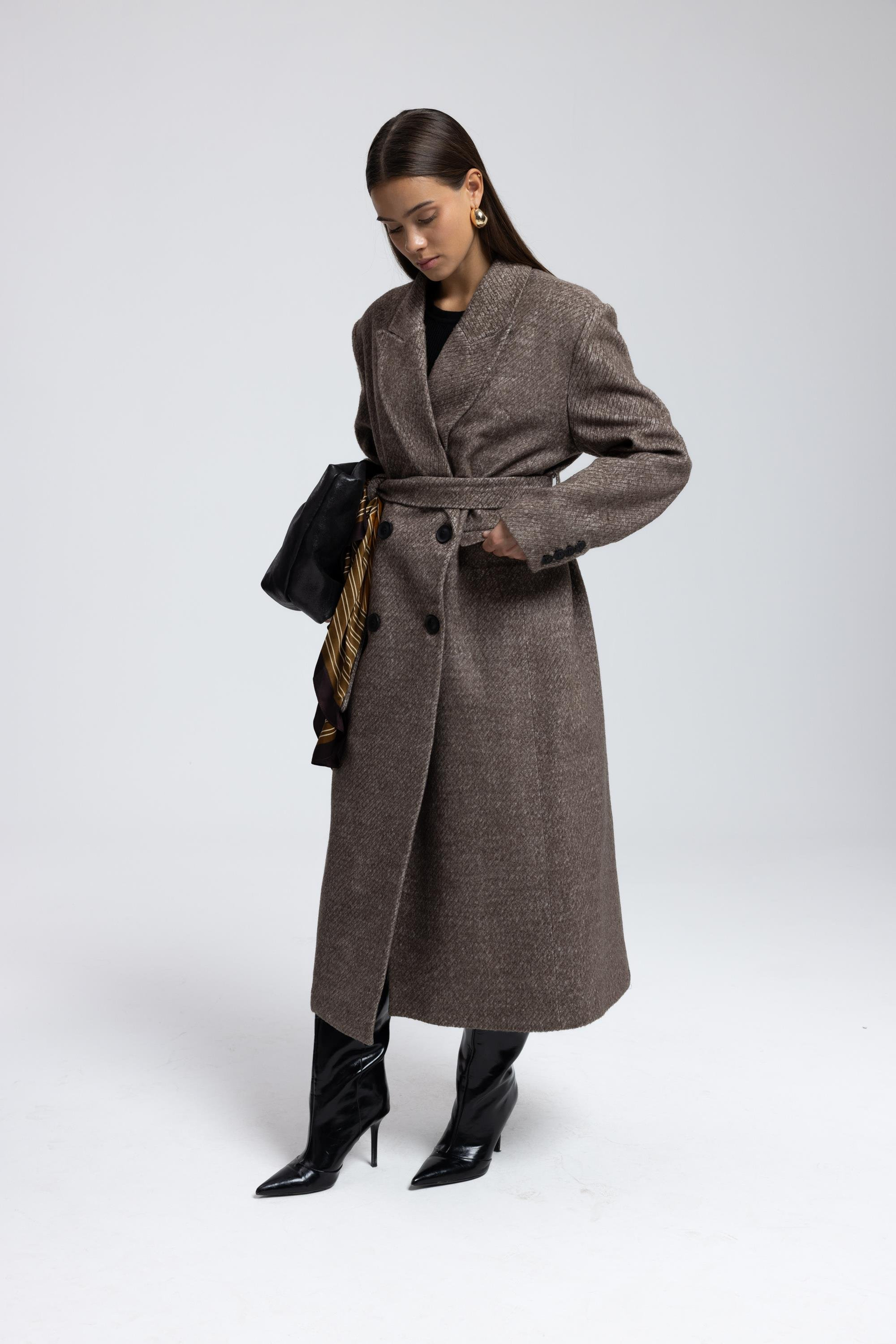 Naarden Brown Long Coat