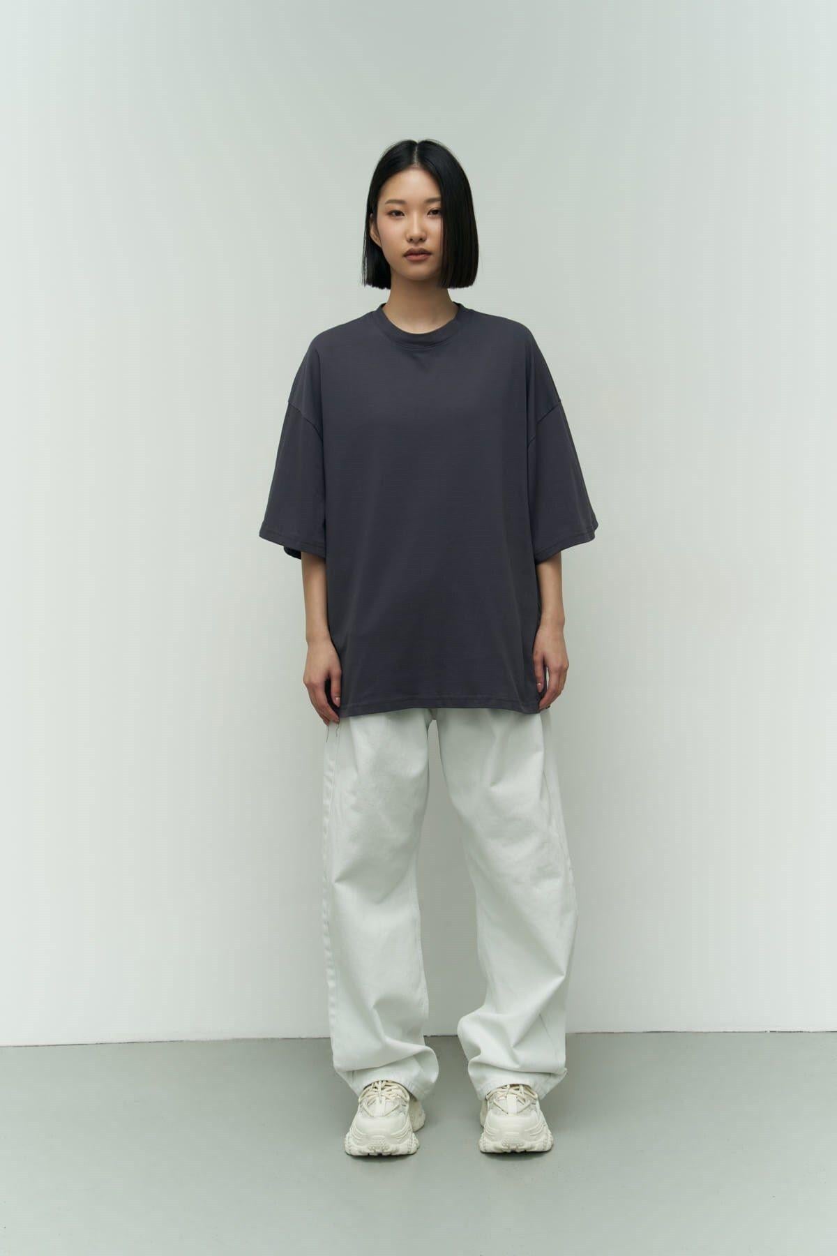 Need Money Anthracite Oversize T-Shirt
