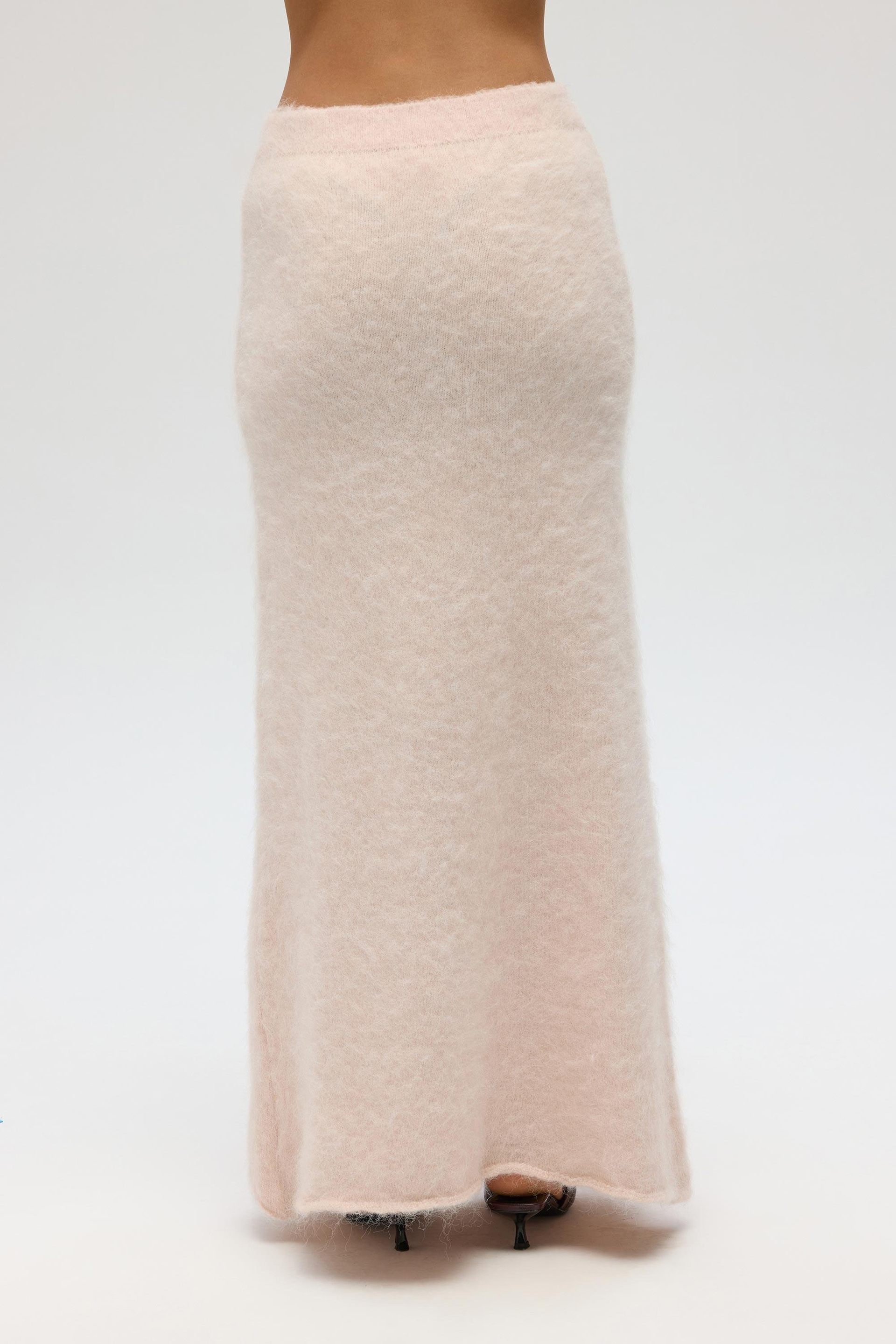 Nivra Pembe Uzun Triko Etek
