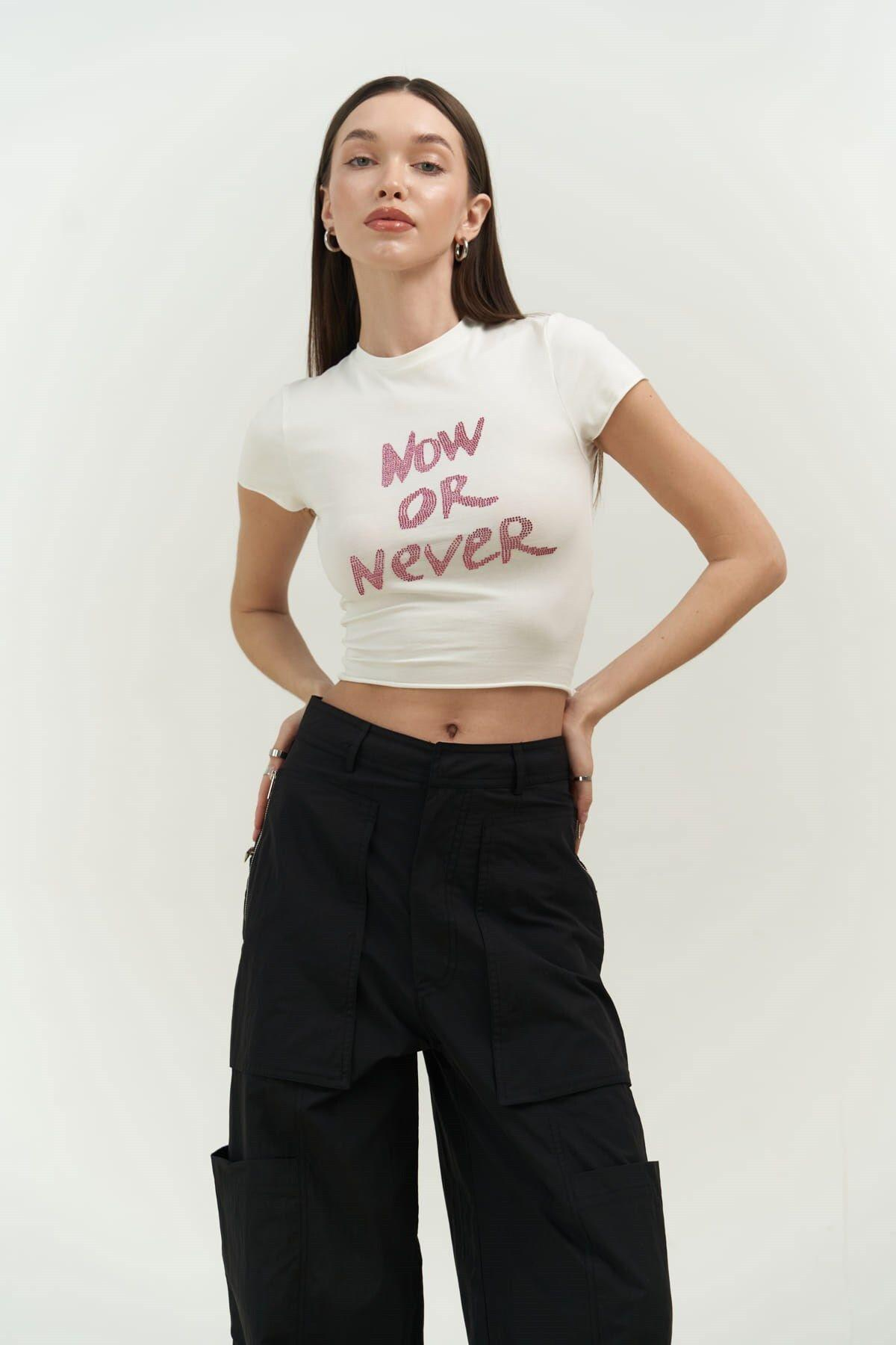 Now Or Never White Crop