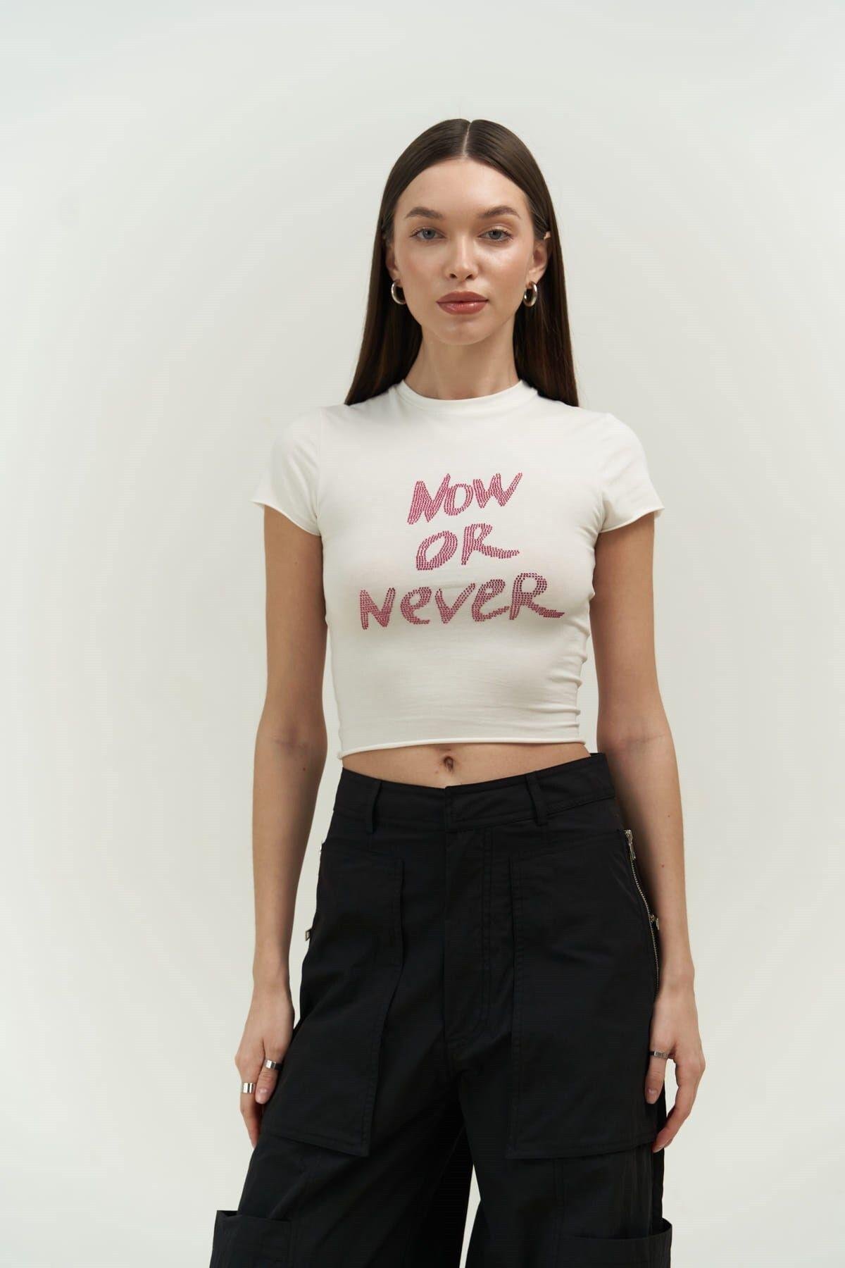 Now Or Never White Crop