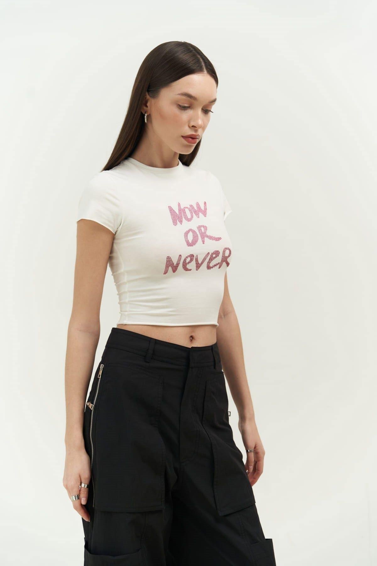 Now Or Never White Crop