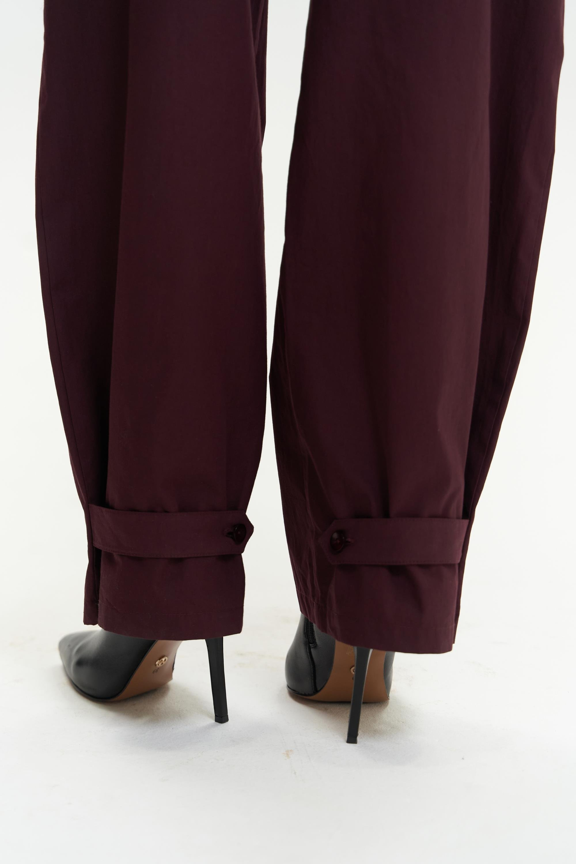 Olney Kemer Detay Uzun Bordo Tulum