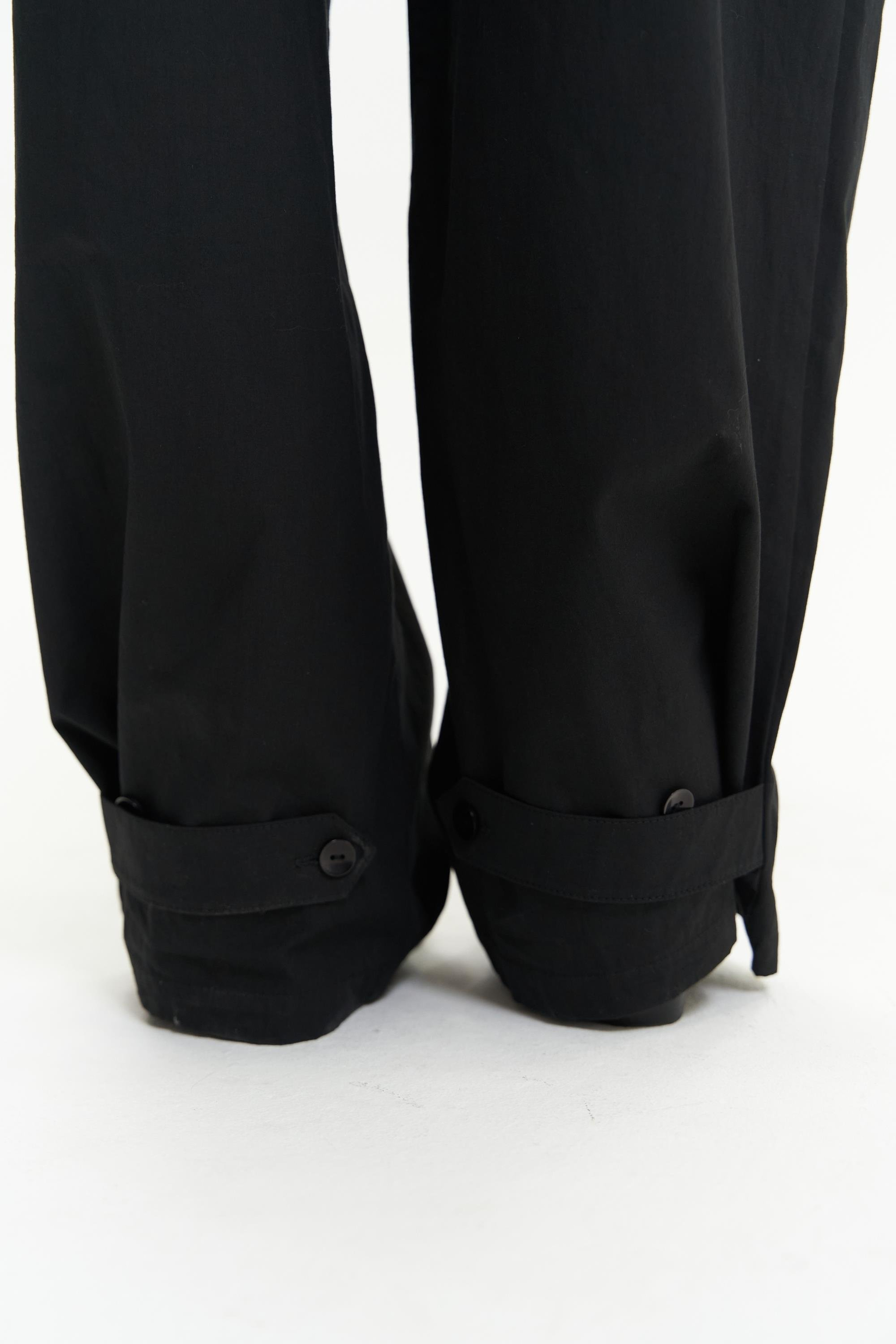 Olney Kemer Detay Uzun Siyah Tulum