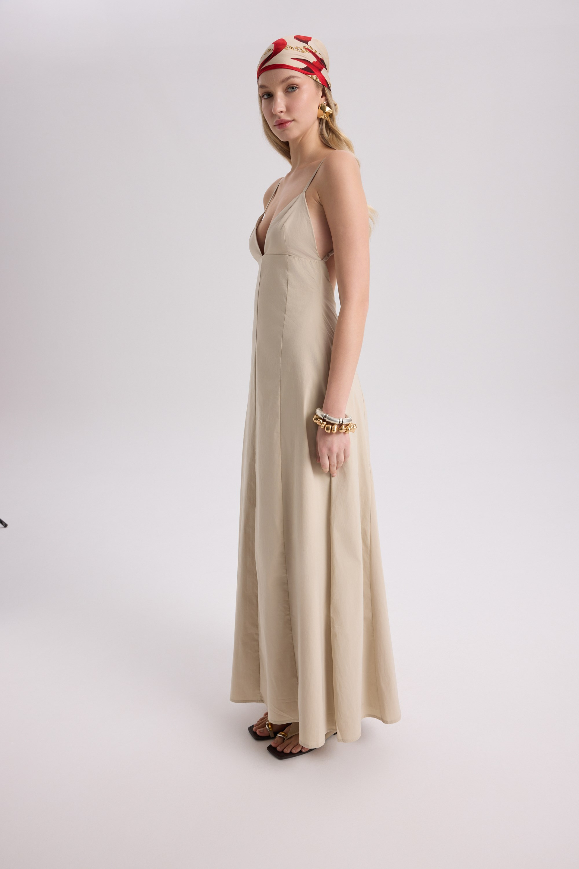 Onella Printed Stone Maxi Dress