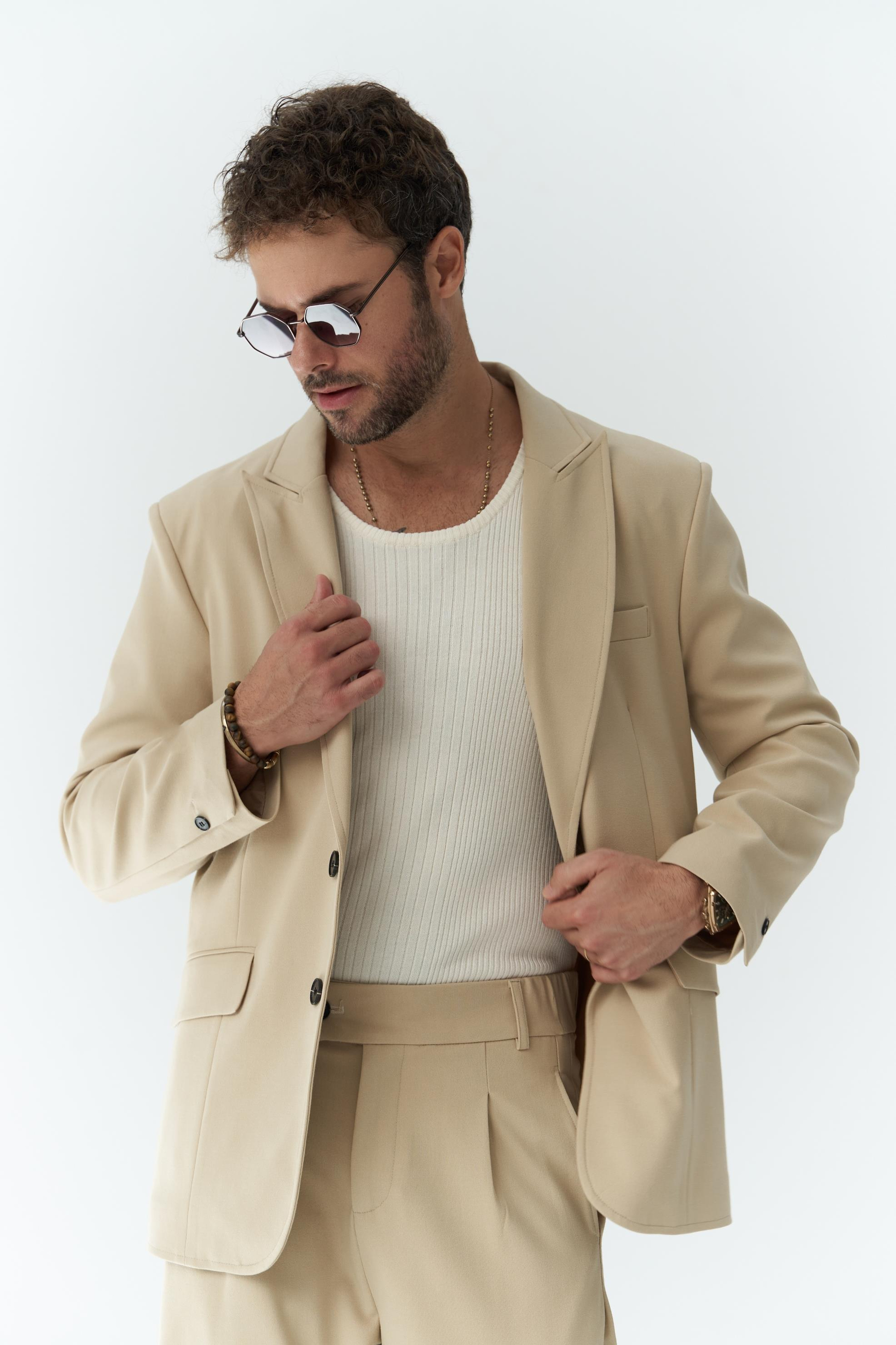Orlando Men's Beige Suit