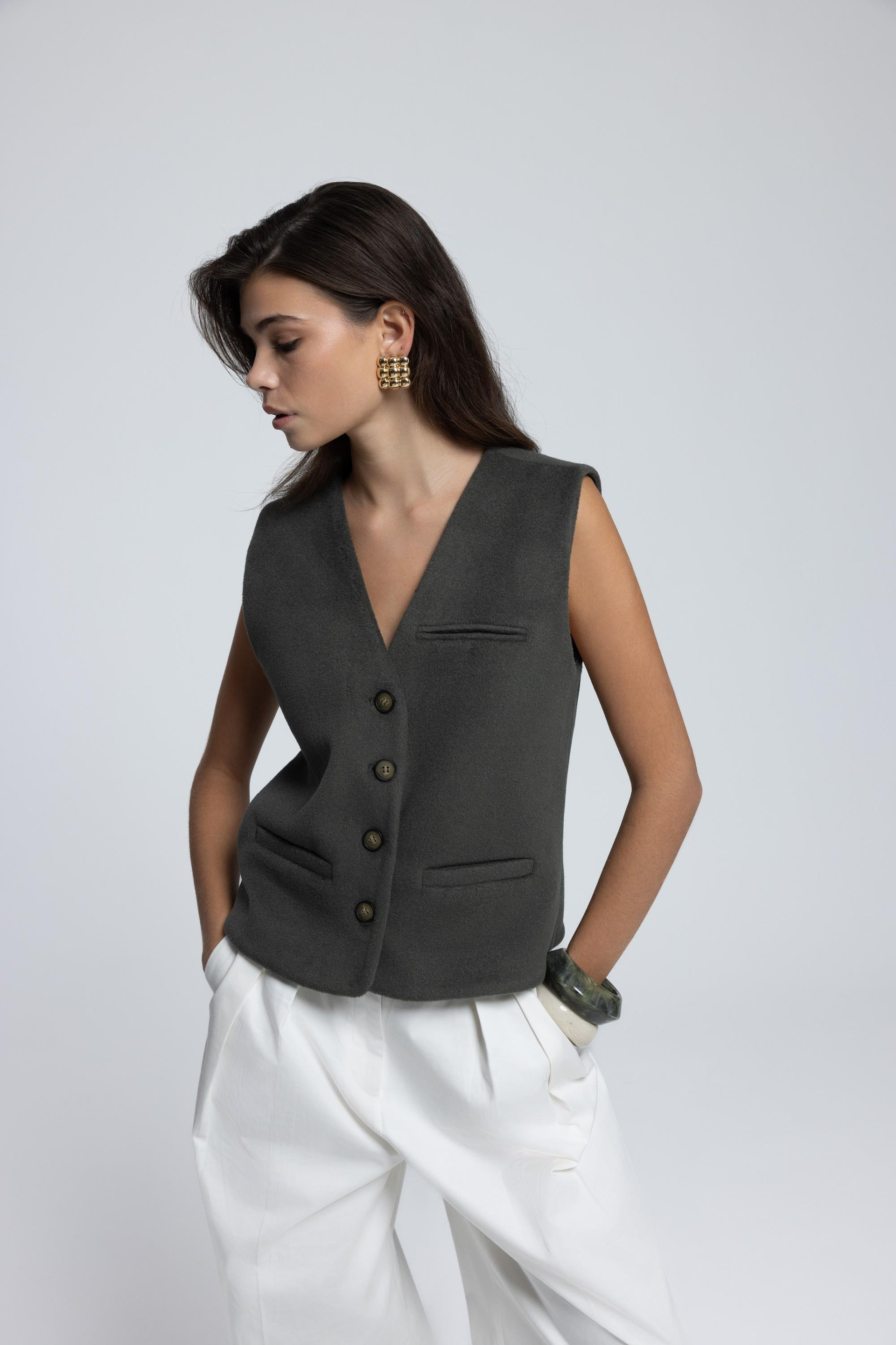 Pace Petrol Mavisi Kısa Yelek