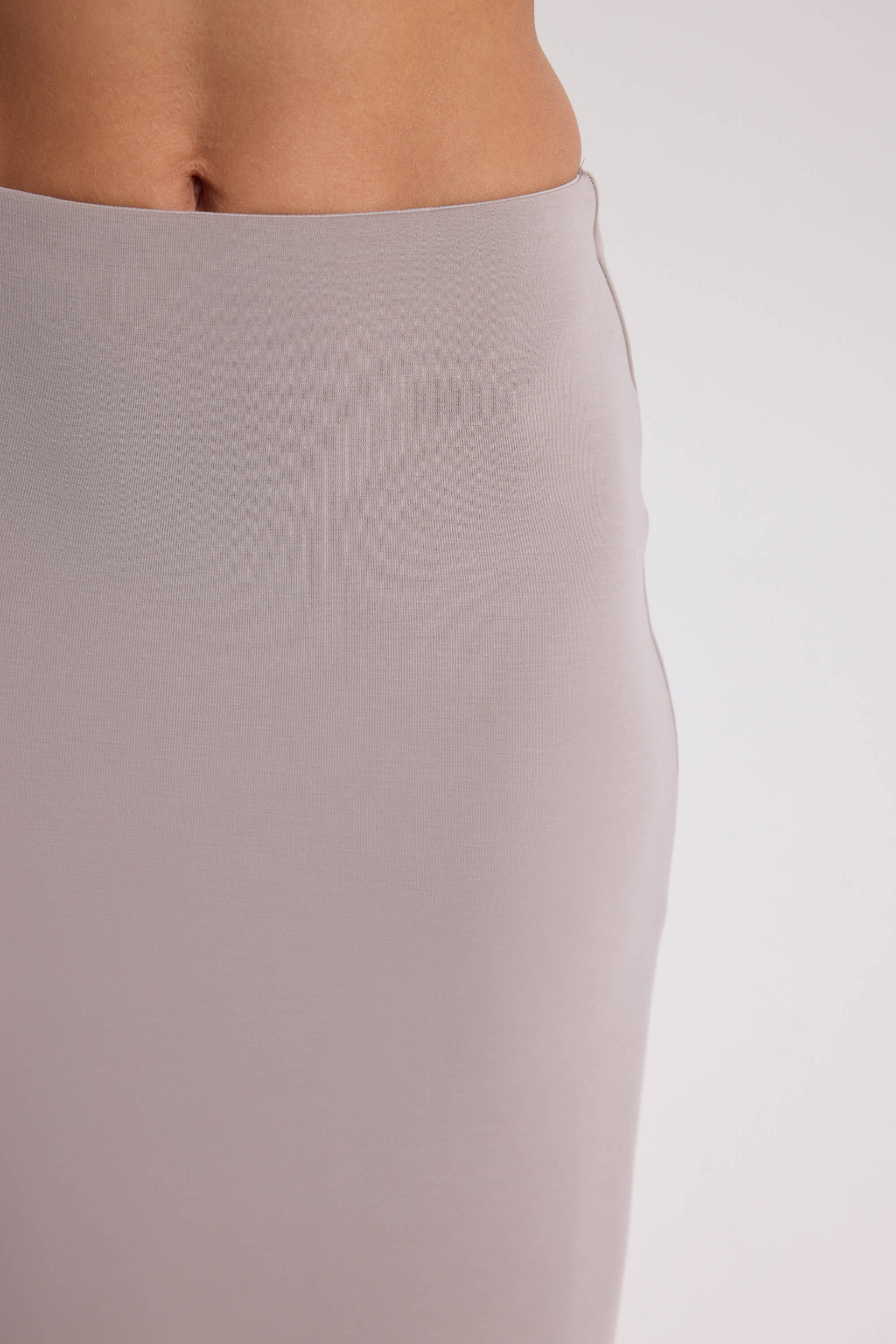 Paloma Taupe Crop Skirt Set