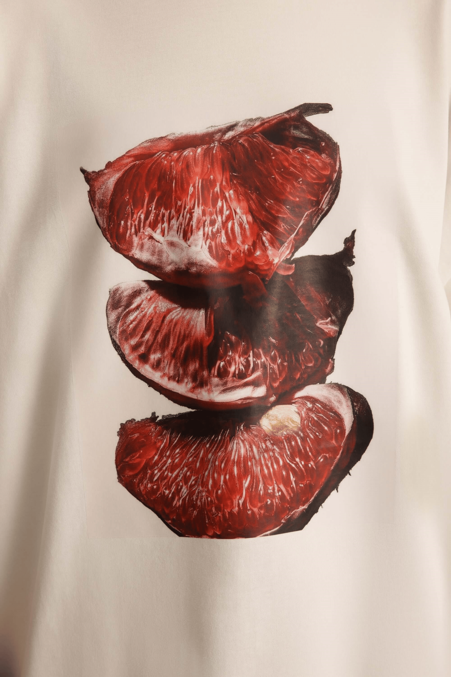 Pomelo Oversize Beyaz T-Shirt