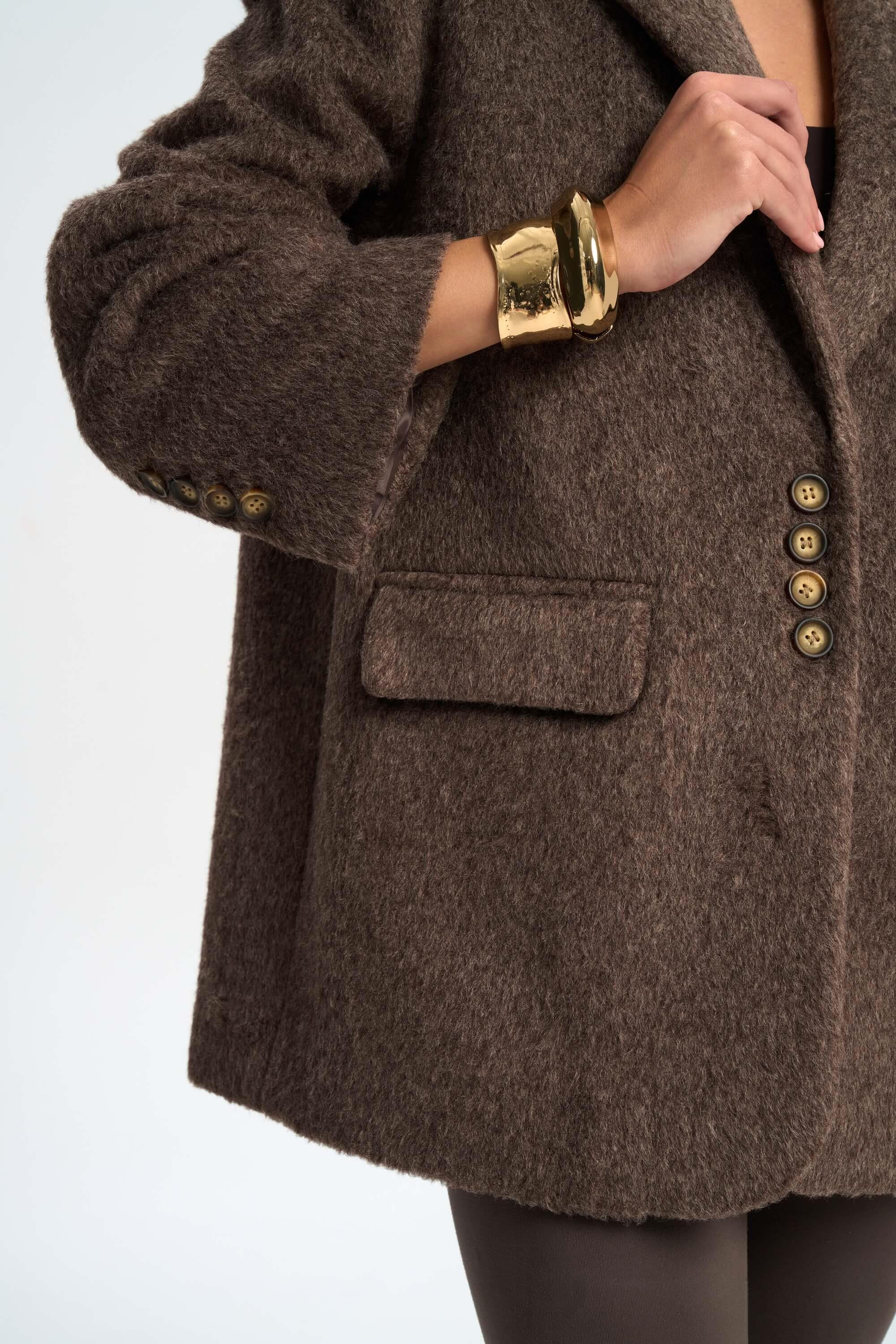Proenza Brown Blazer Jacket