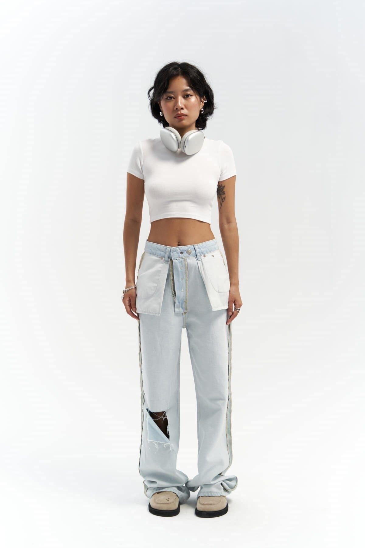 Remain Light Blue Reversed Jeans