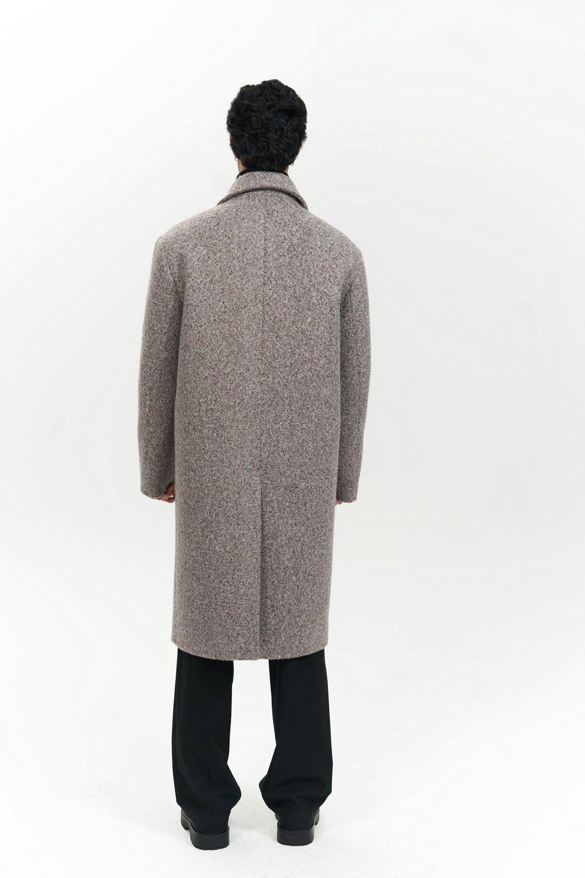 Rodney Men's Brown Long Coat