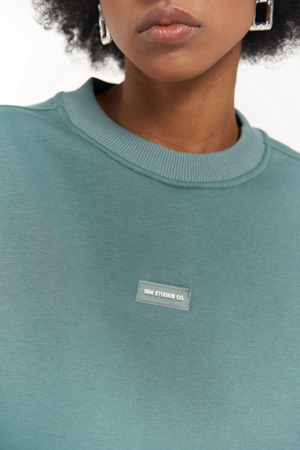 Romana Bisiklet Yaka Mint Yeşil Eşofman Takım