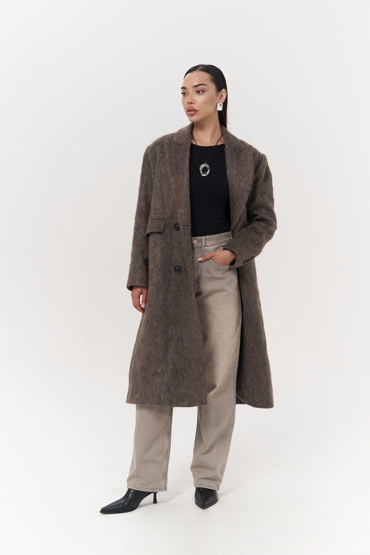 Rowling Brown Long Coat 