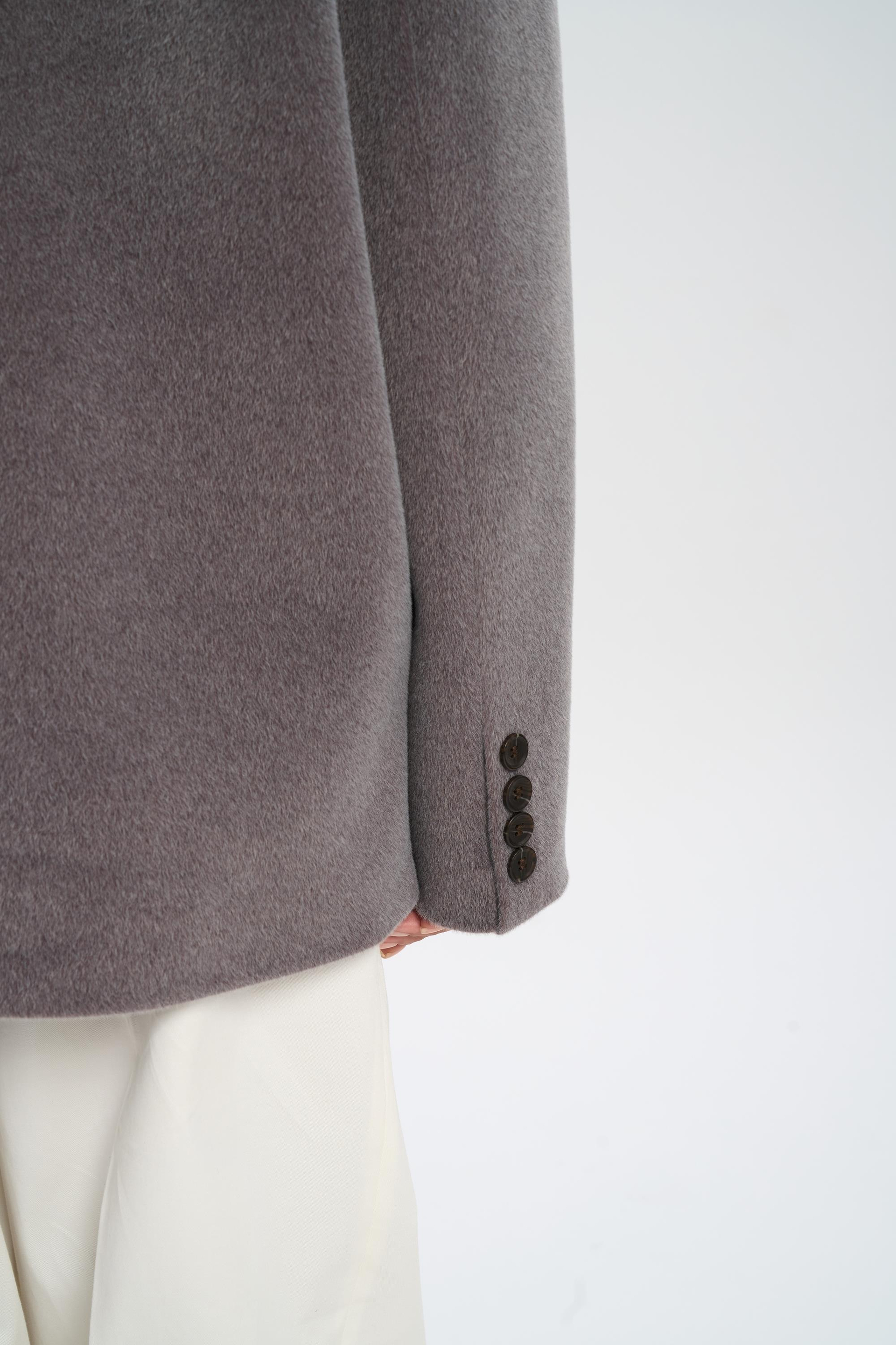 Runa Oversize Gri Blazer