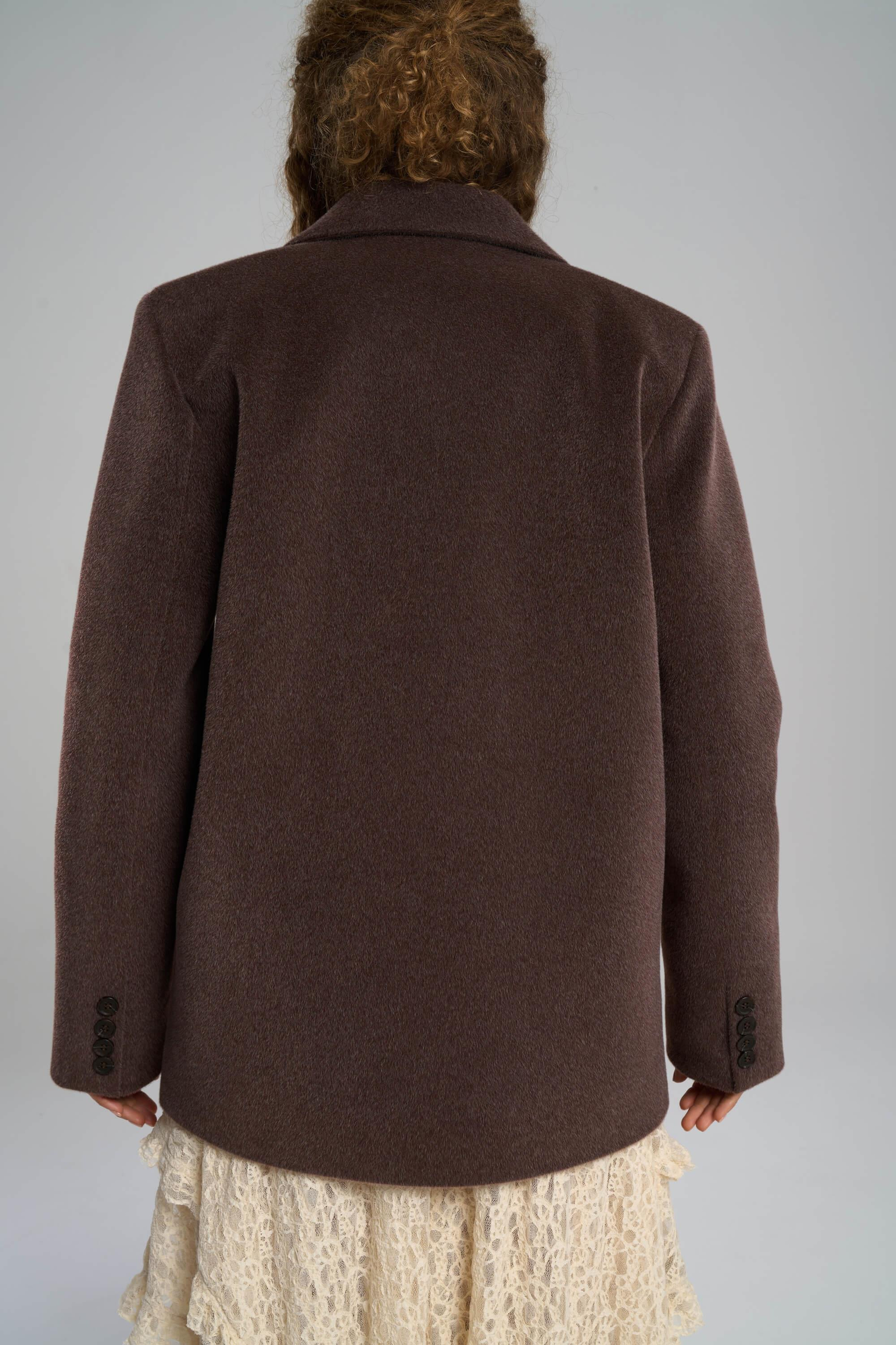 Runa Oversize Kahve Blazer