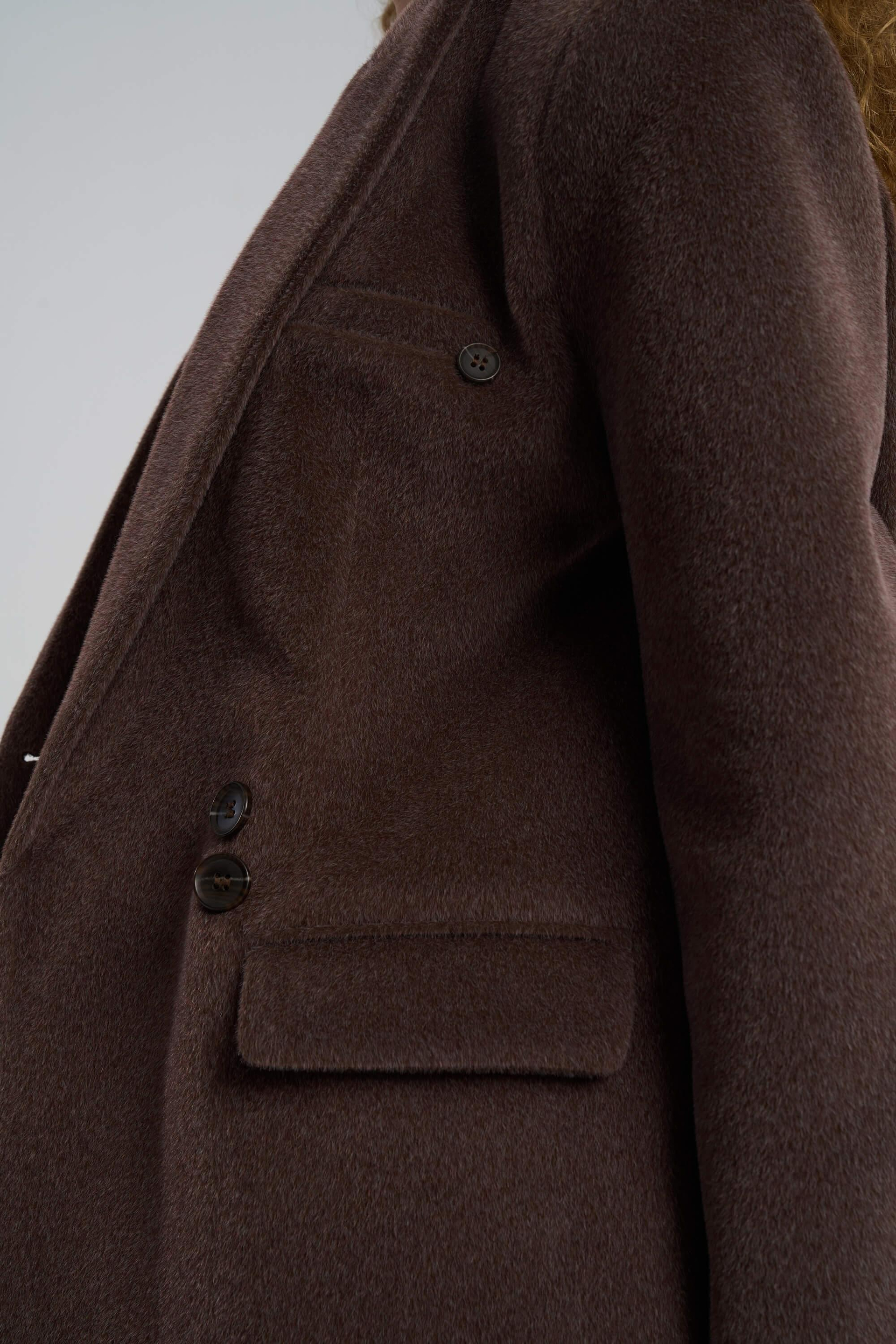 Runa Oversize Kahve Blazer