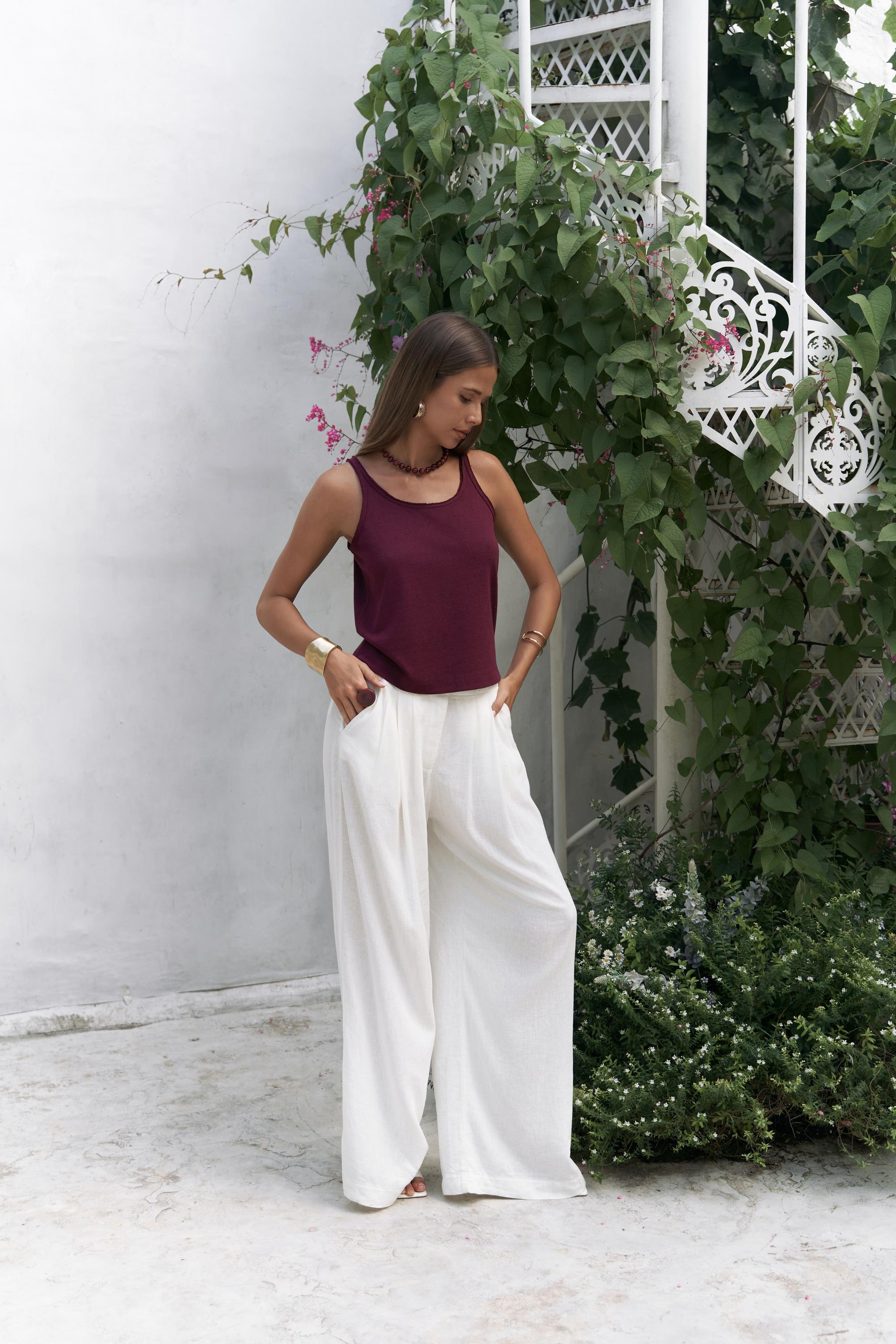 Salnor Basic Bordo Crop