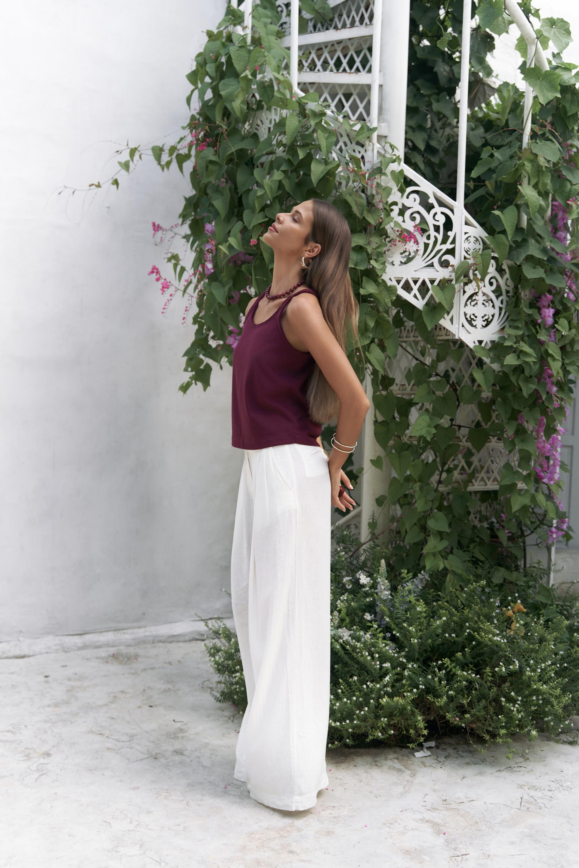 Salnor Basic Bordo Crop