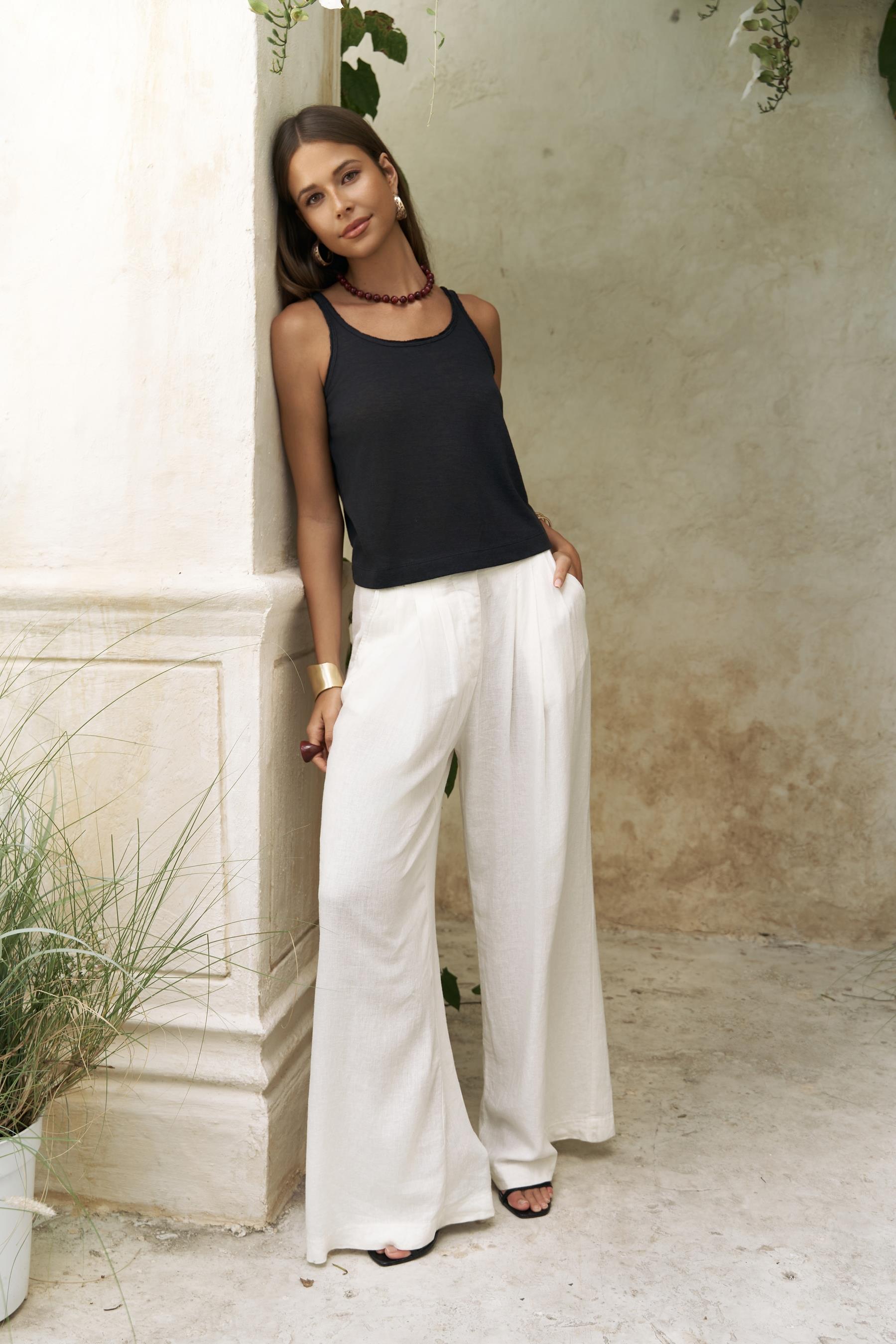 Salnor Basic Siyah Crop