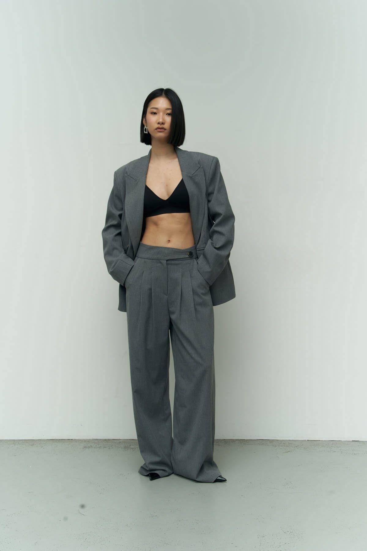 Salvatore Dark Gray Pants