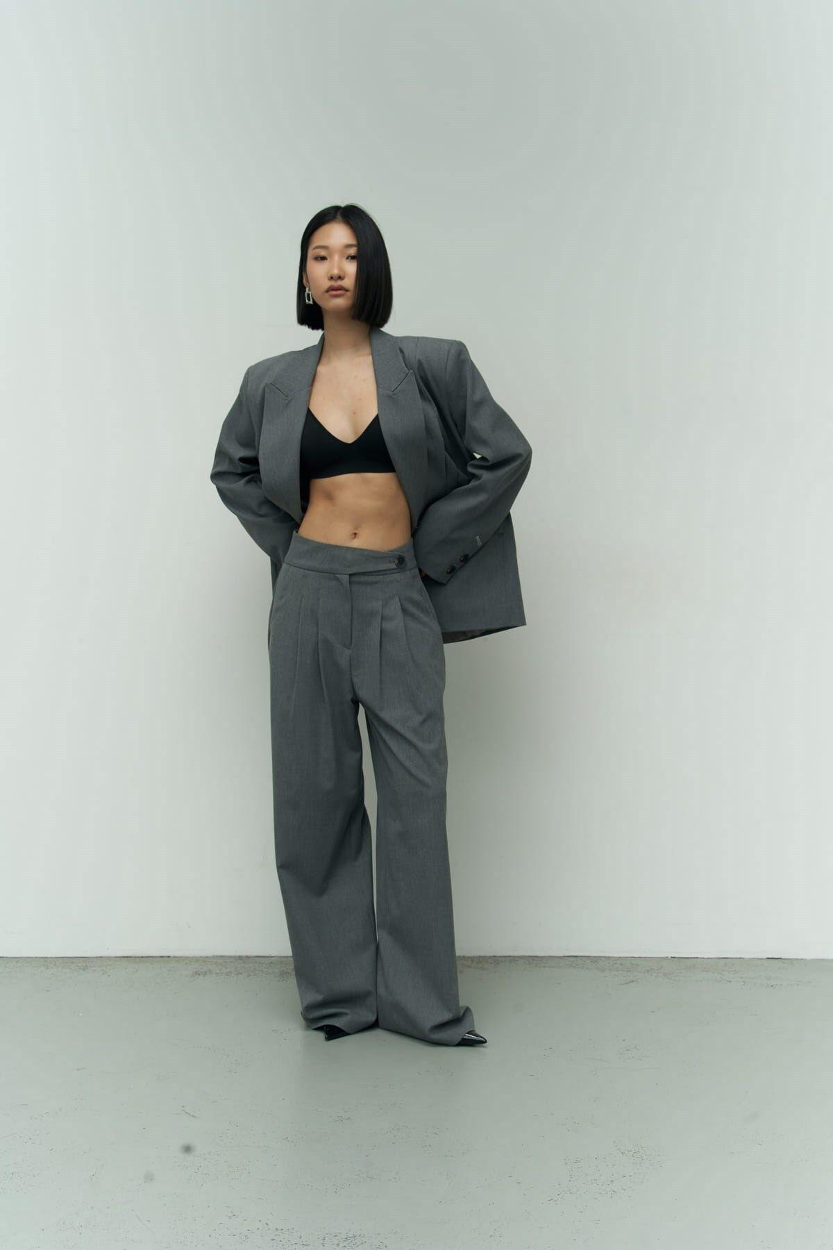 Salvatore Dark Gray Pants
