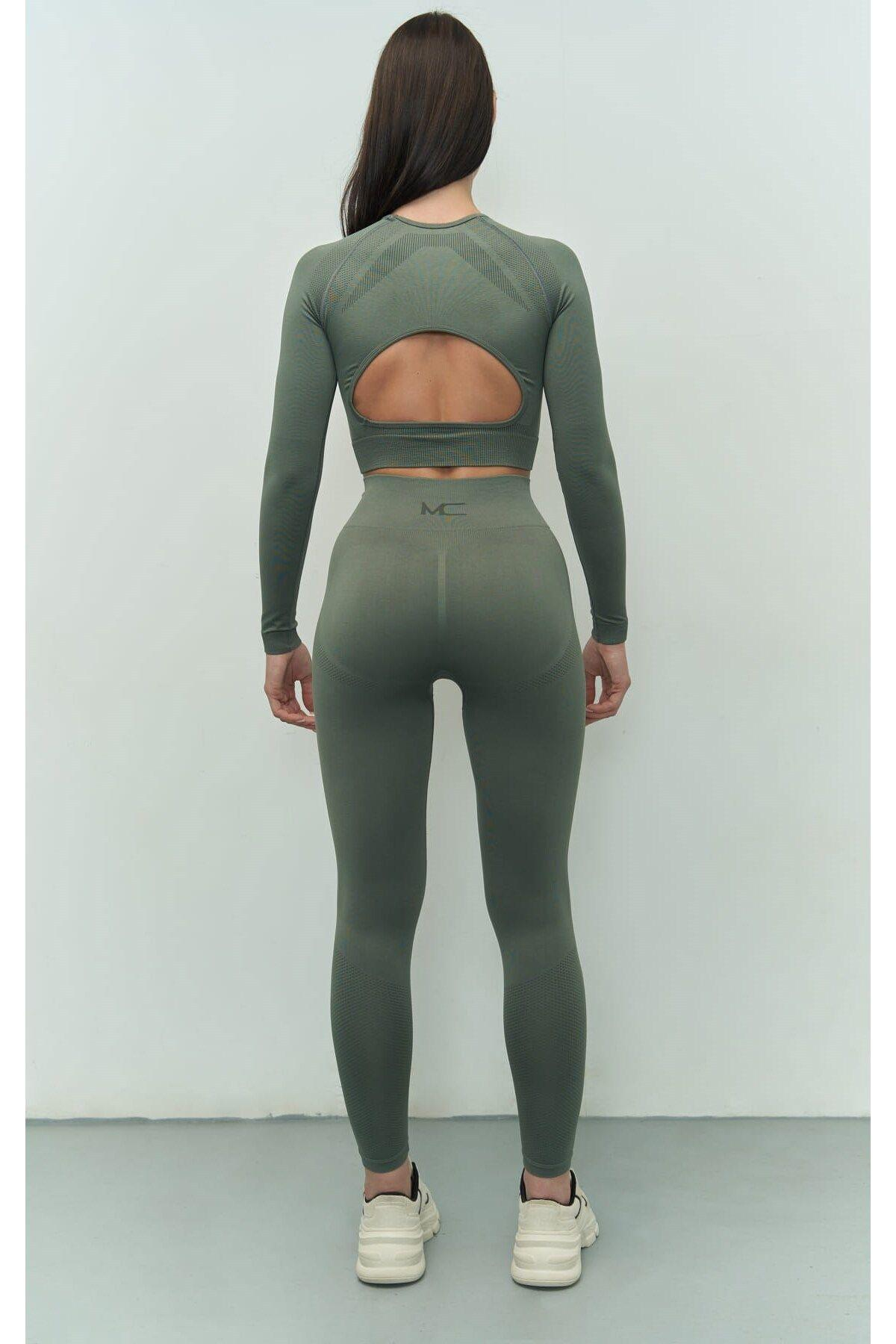 Sandra Yeşil Toparlayıcı Tayt