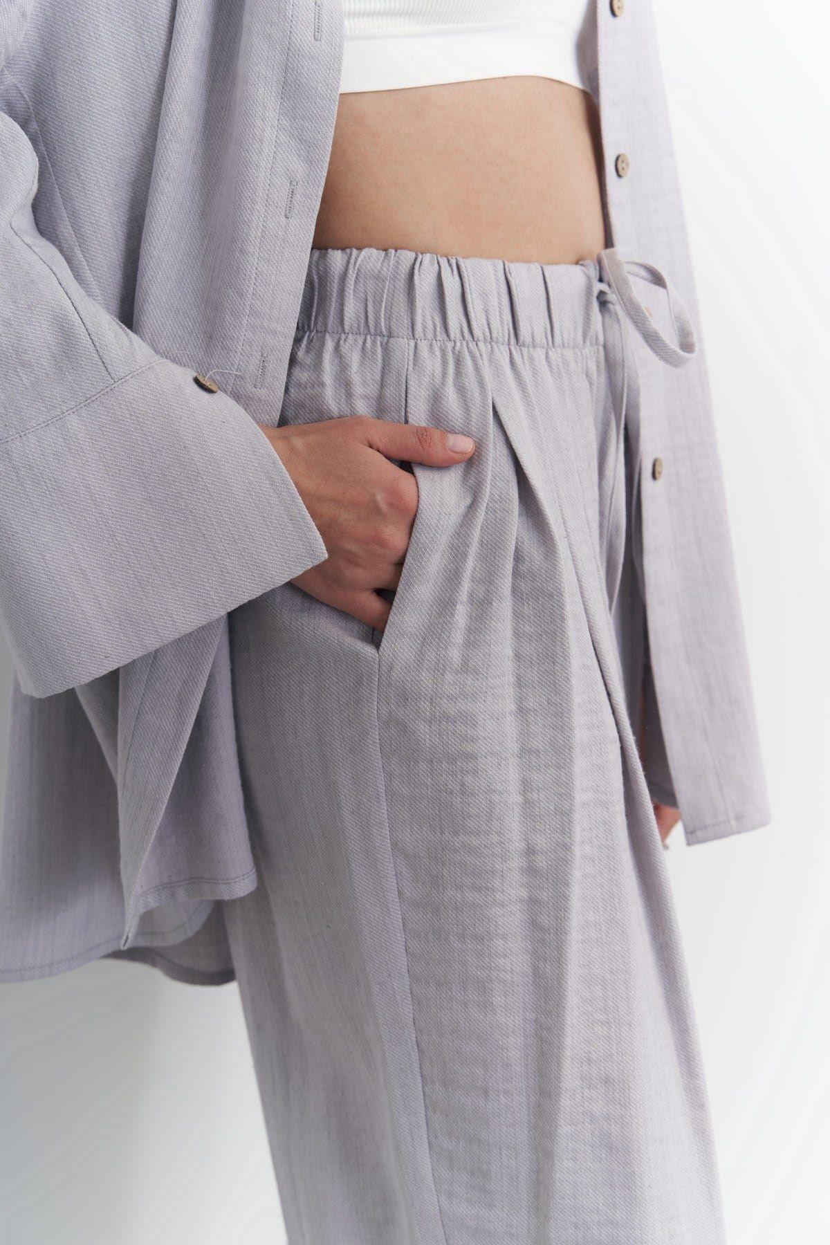 Sawai Gray Loose Set