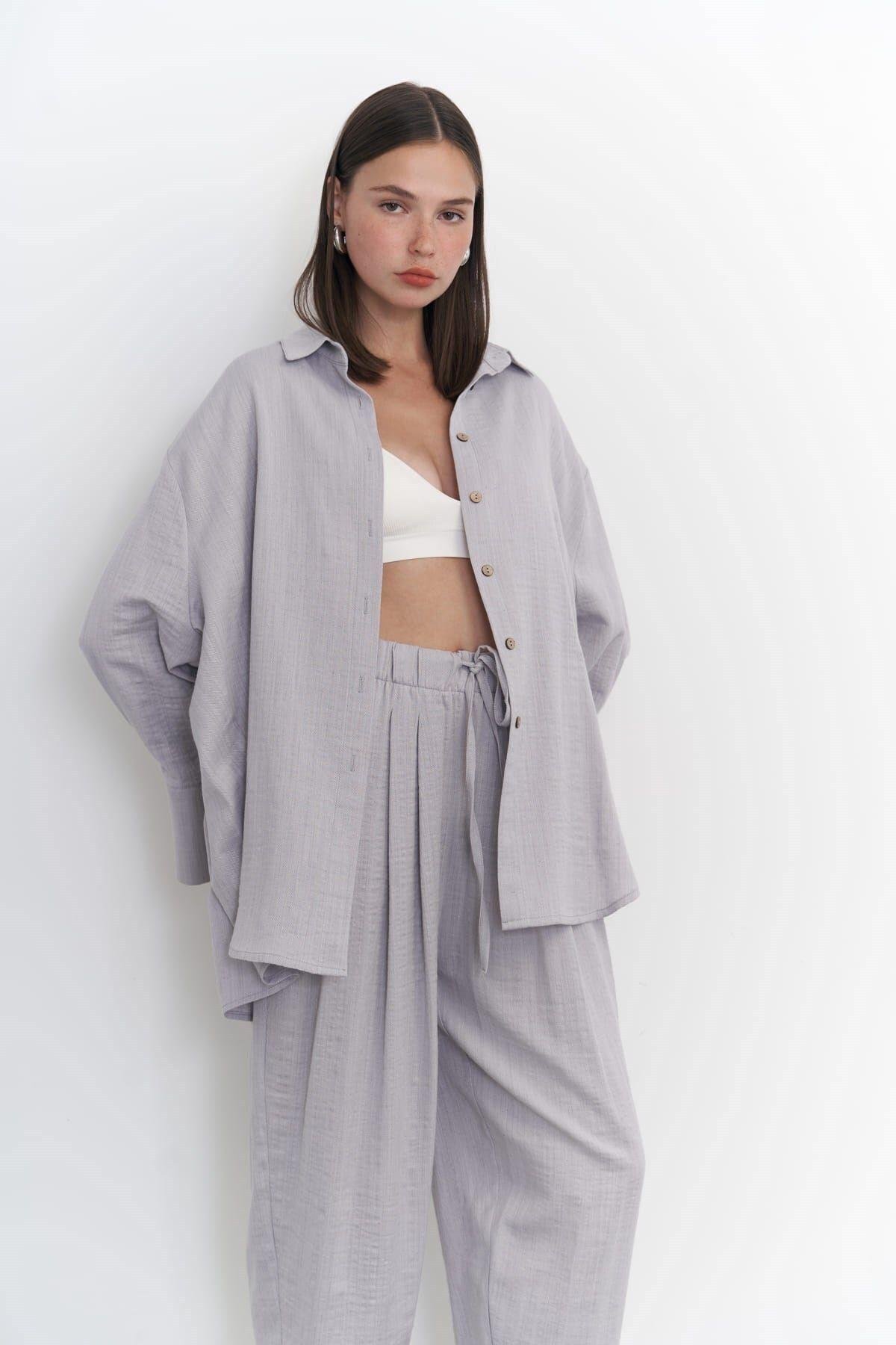 Sawai Gray Loose Set
