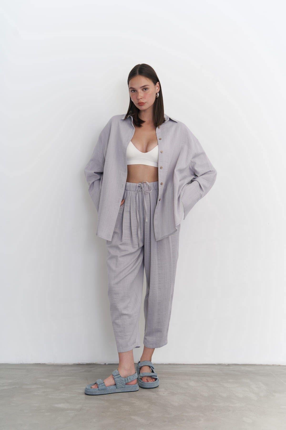 Sawai Gray Loose Set