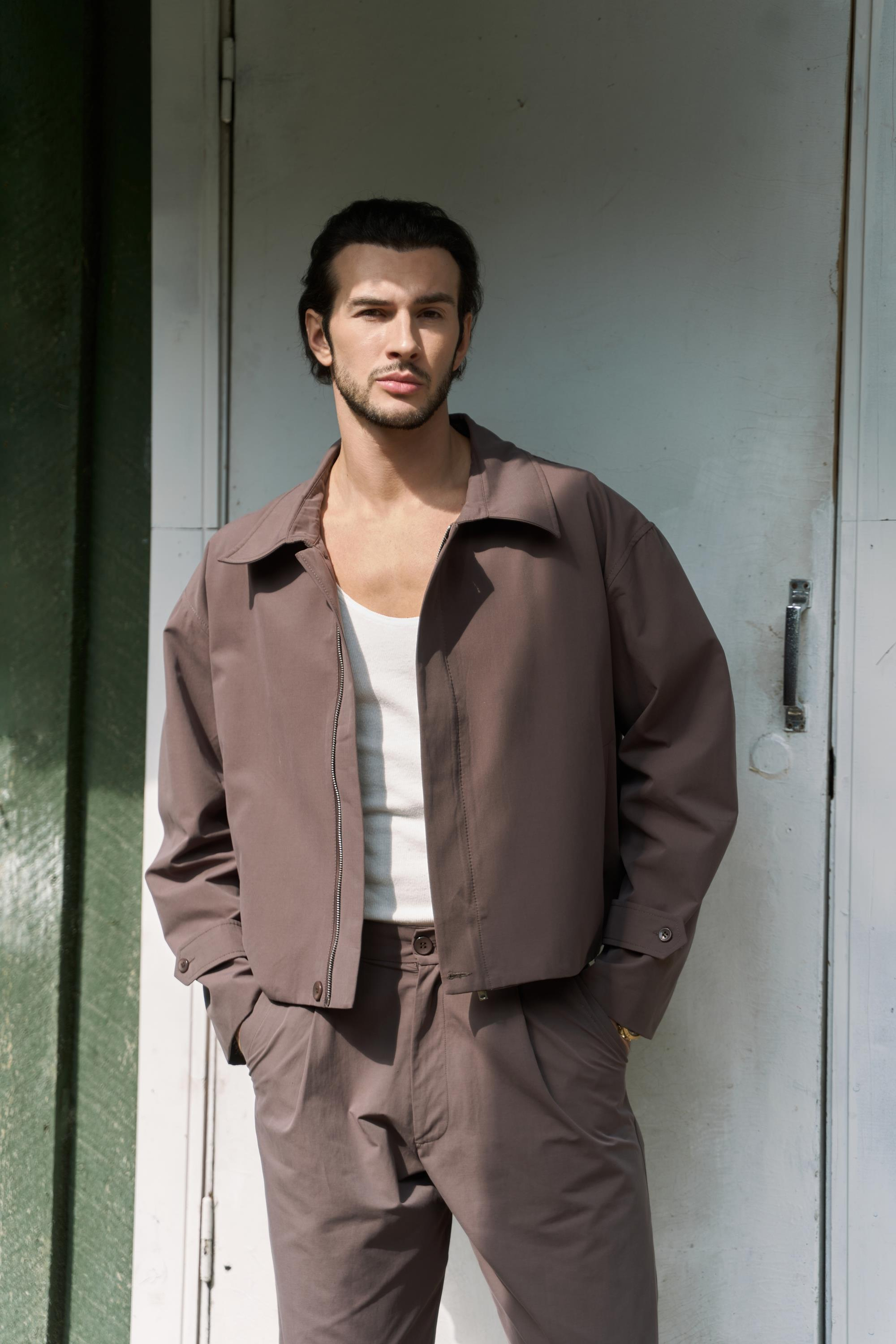 Sergio Düğmeli Kahve Erkek Pantolon