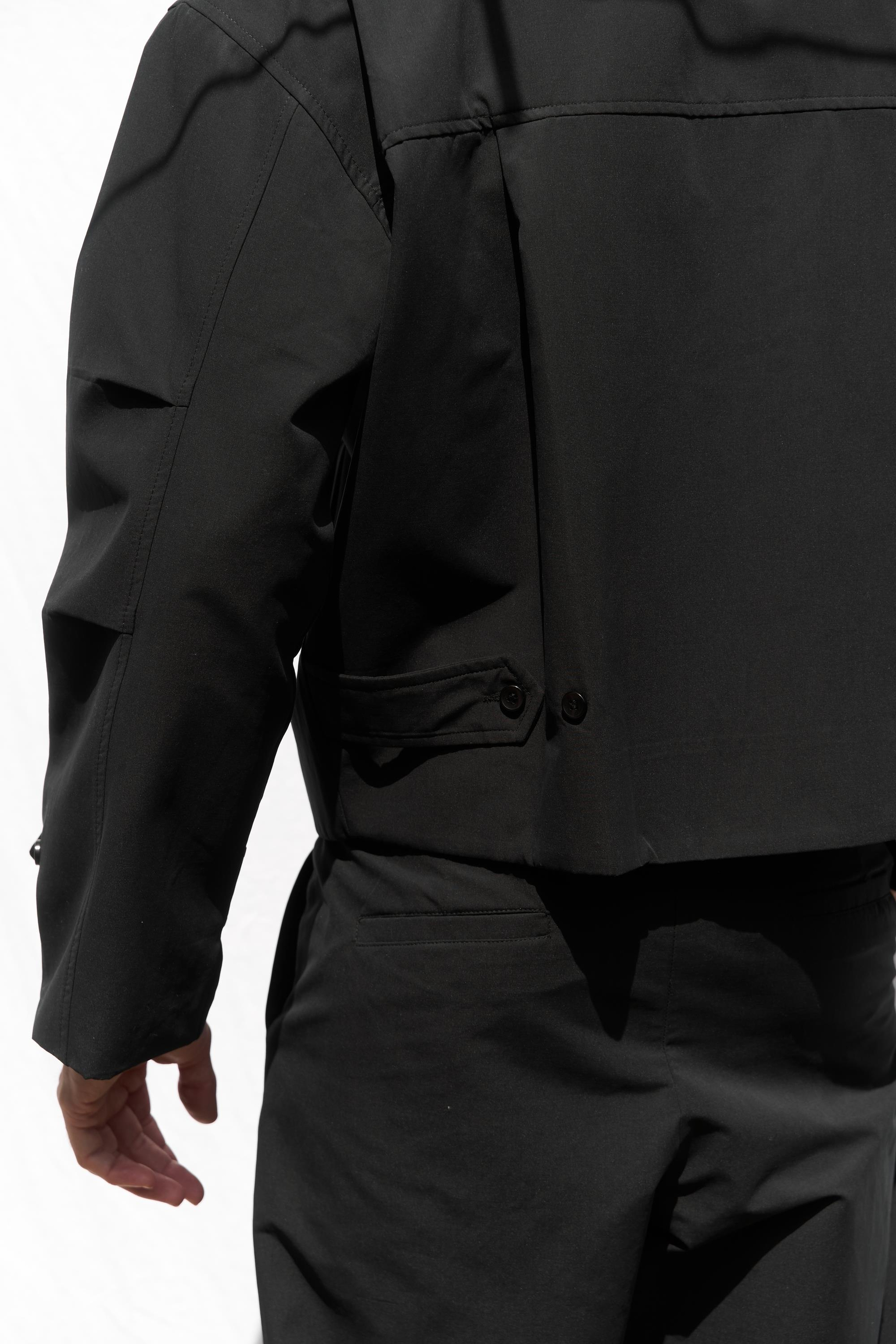 Sergio Kemer Detay Siyah Erkek Ceket