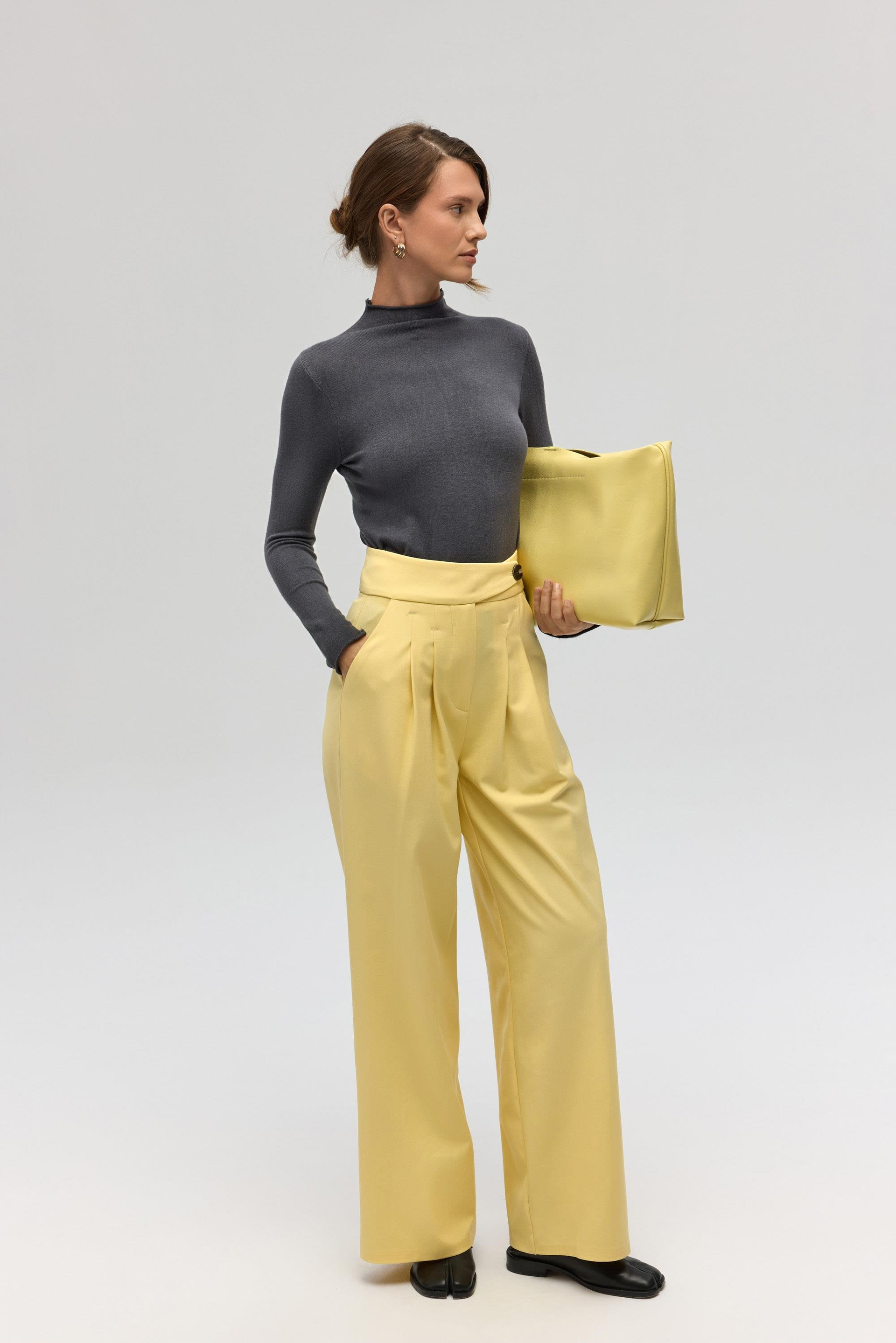 Serina Balıkçı Yaka Antrasit İnce Triko