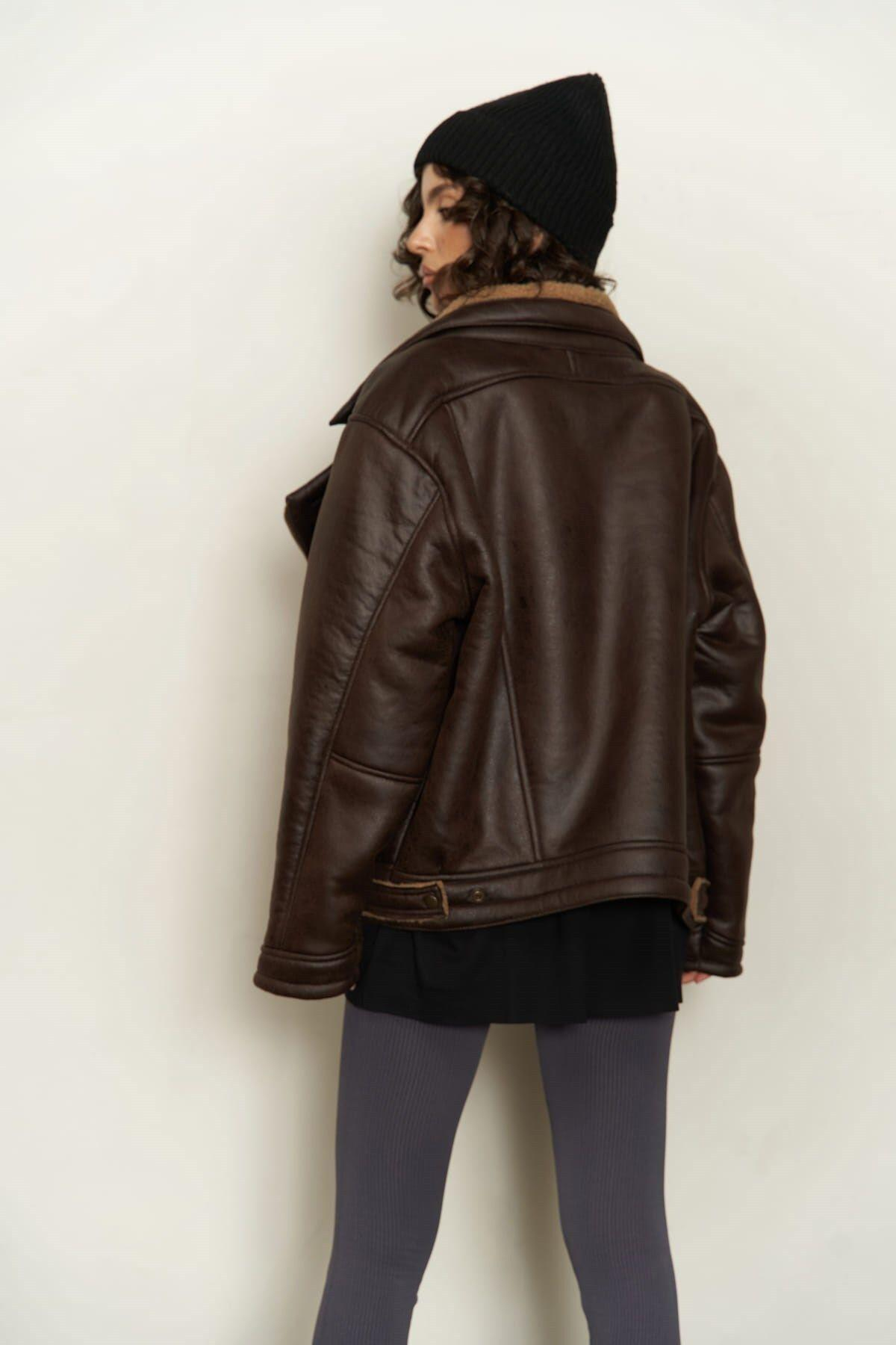 Shelby Dark Brown Coat