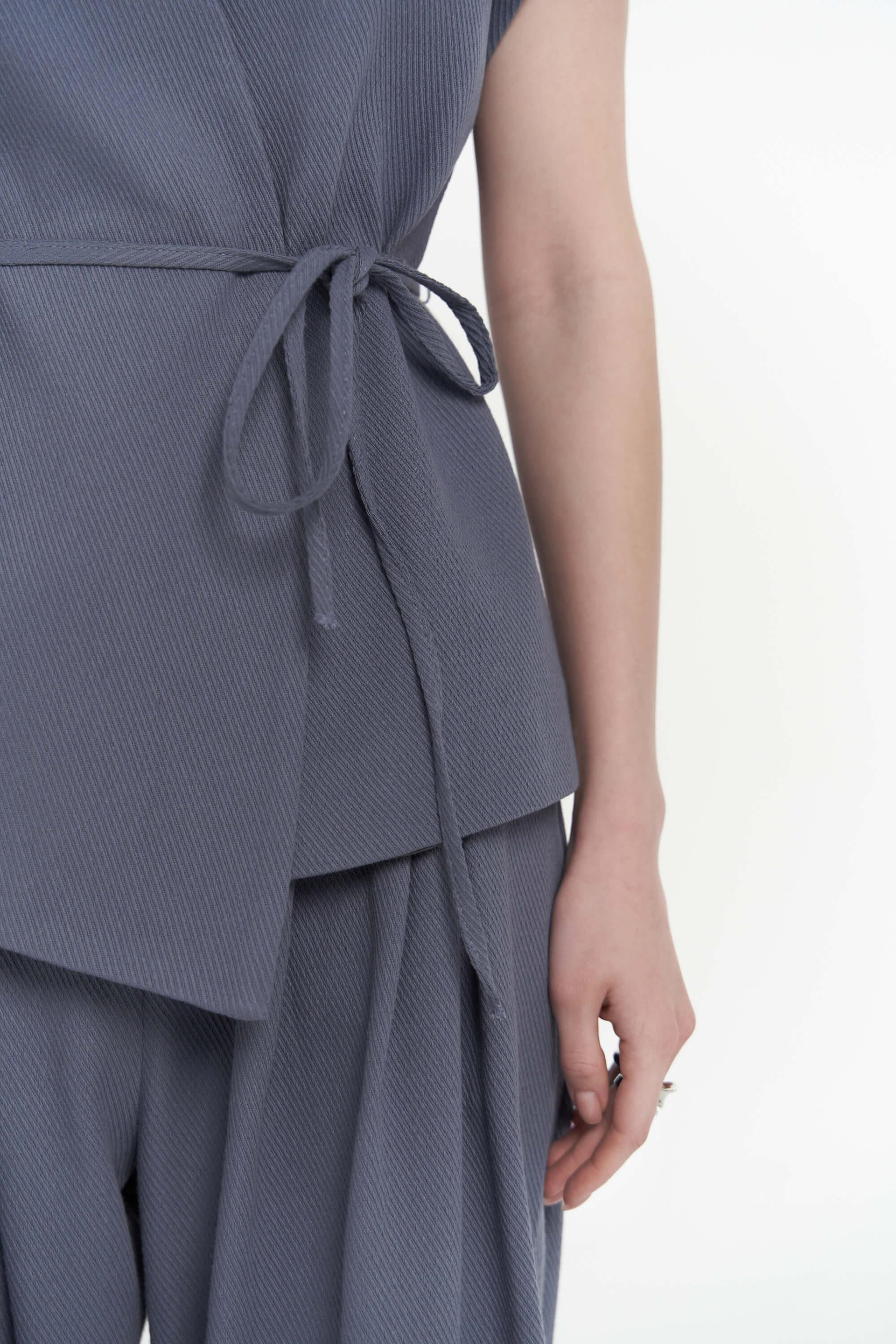 Sorrenio İndigo Yelek Pantolon Takım