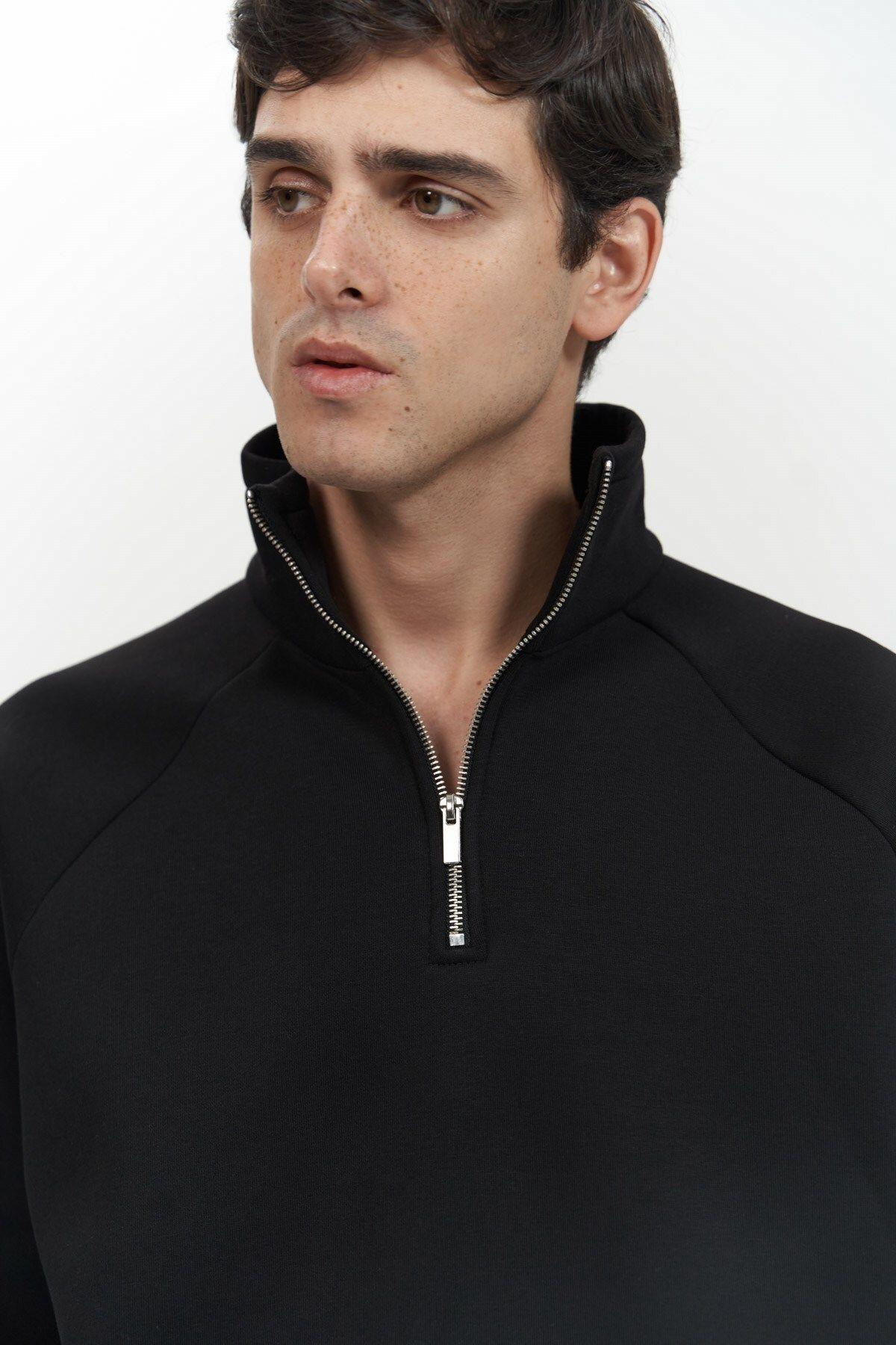 Stephen Men's Zip-Up Black Tracksuit