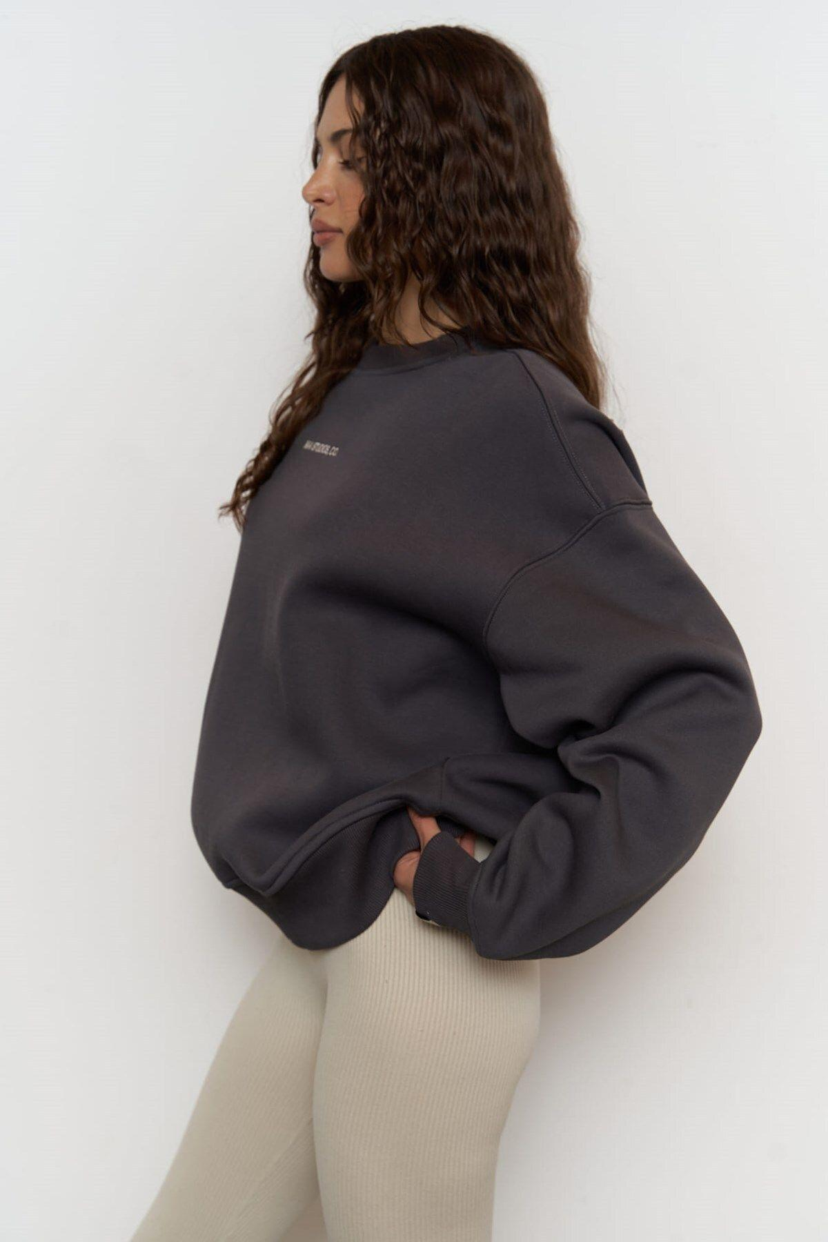 Street Studios Anthracite Oversize Sweatshirt