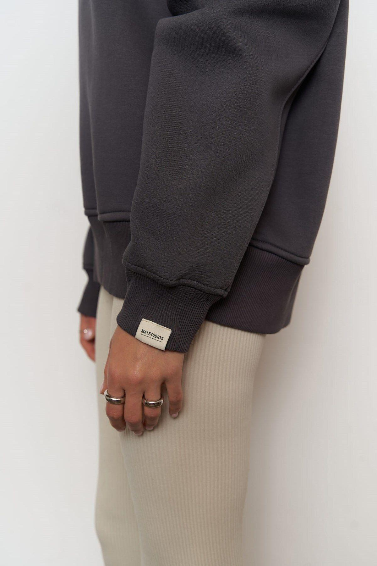 Street Studios Anthracite Oversize Sweatshirt